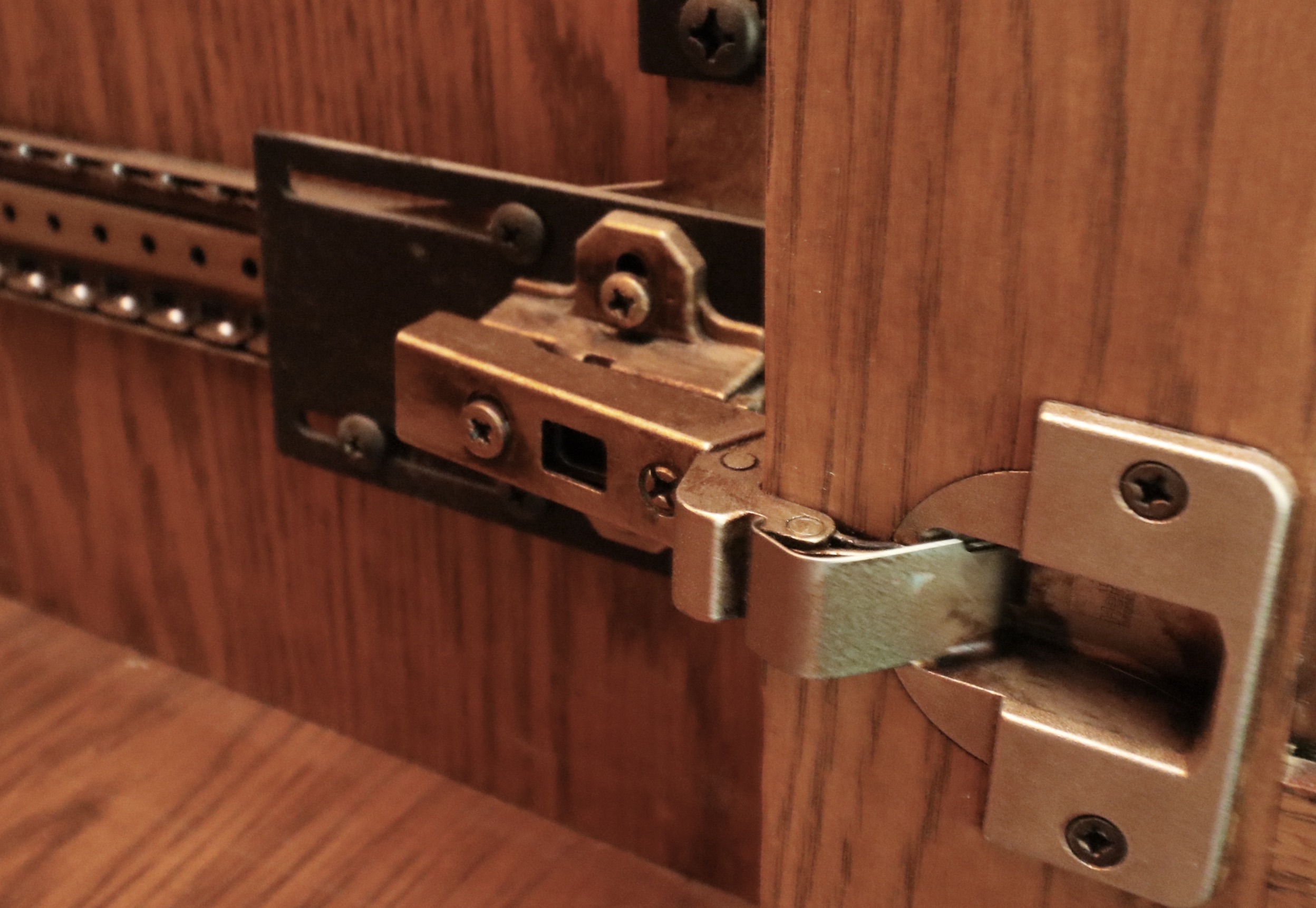 Hooker Five-Piece Illuminated Entertainment and Bookcase Center