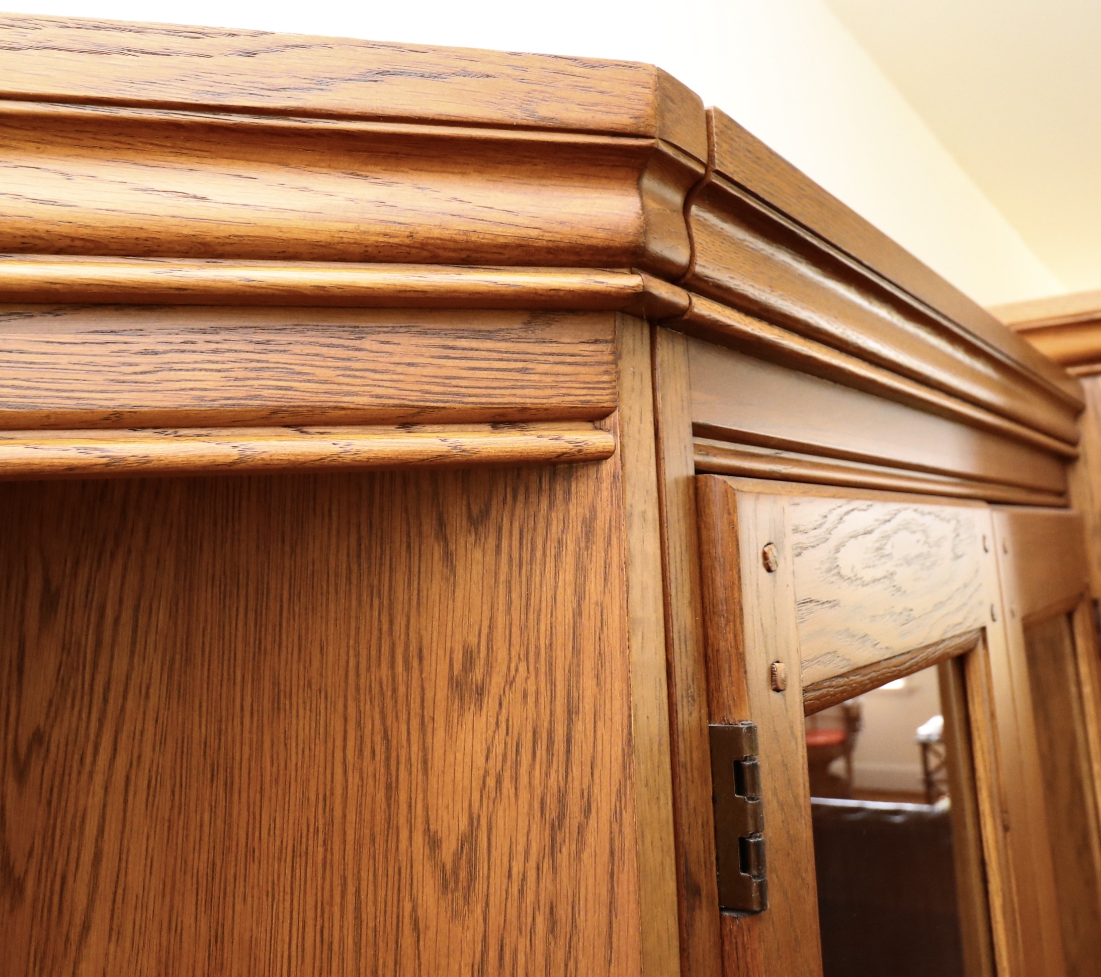 Hooker Five-Piece Illuminated Entertainment and Bookcase Center