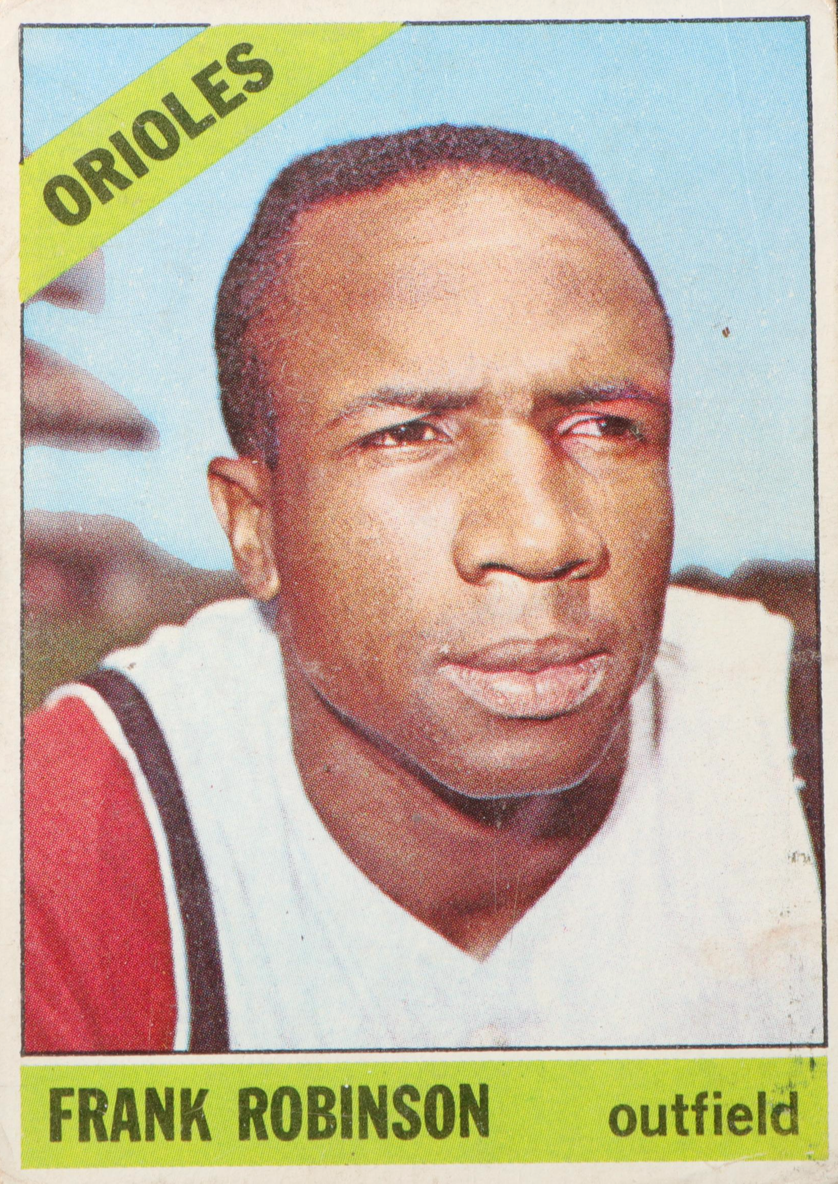 1966 Topps Frank Robinson Baltimore Orioles Baseball Card #310 Graded BCCG 7