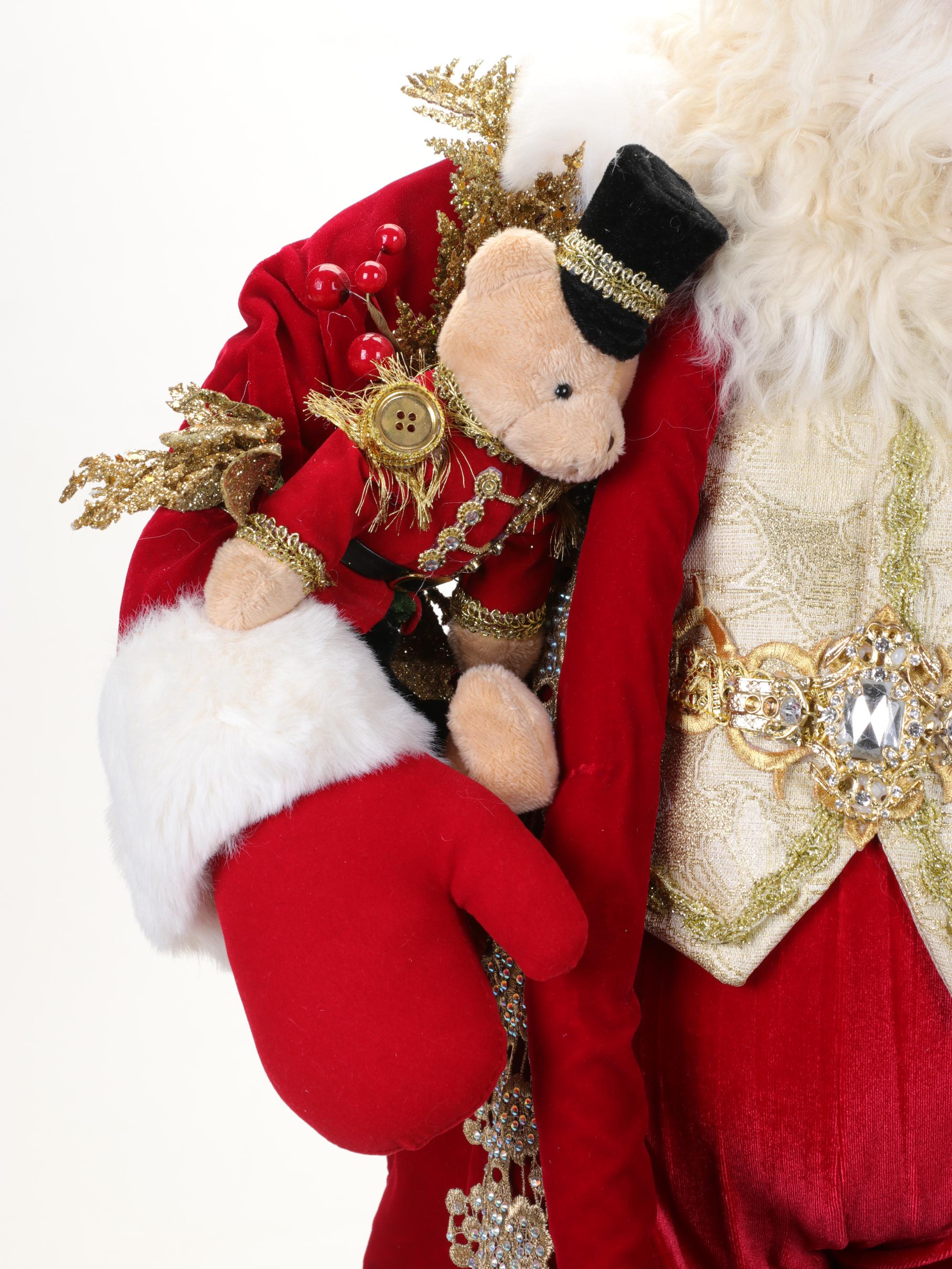 Lynn Haney for One Hundred 80 Degrees Santa Figurine, 21st Century