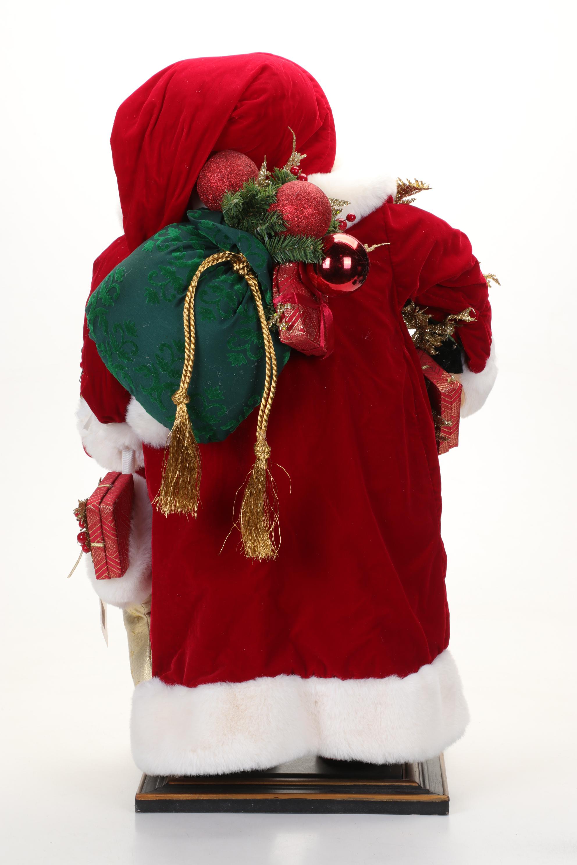 Lynn Haney for One Hundred 80 Degrees Santa Figurine, 21st Century