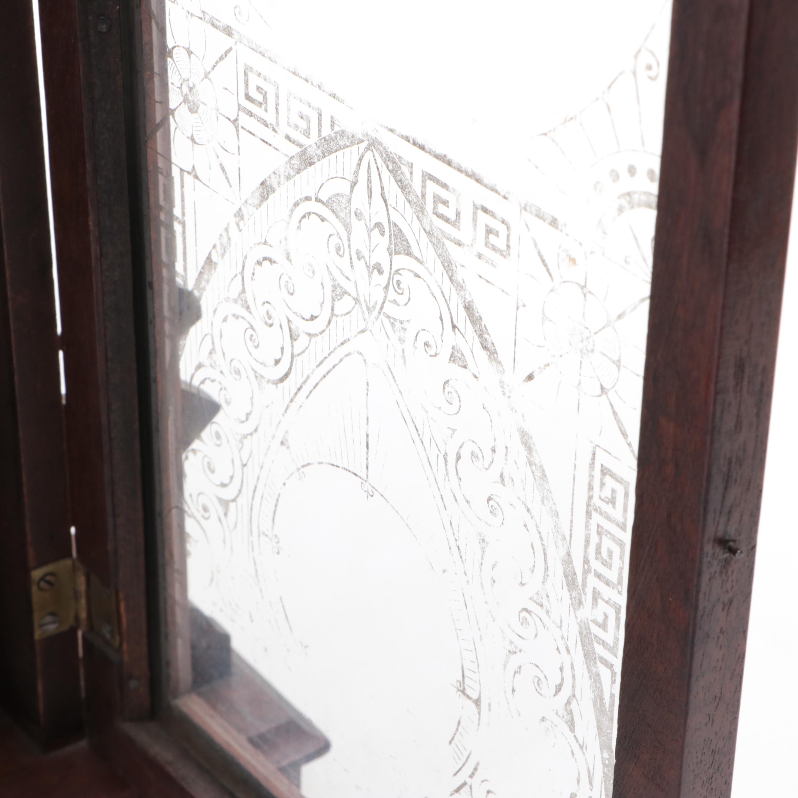 Ansonia Wooden Gingerbread Mantel Clock, Late 19th/ Early 20th Century