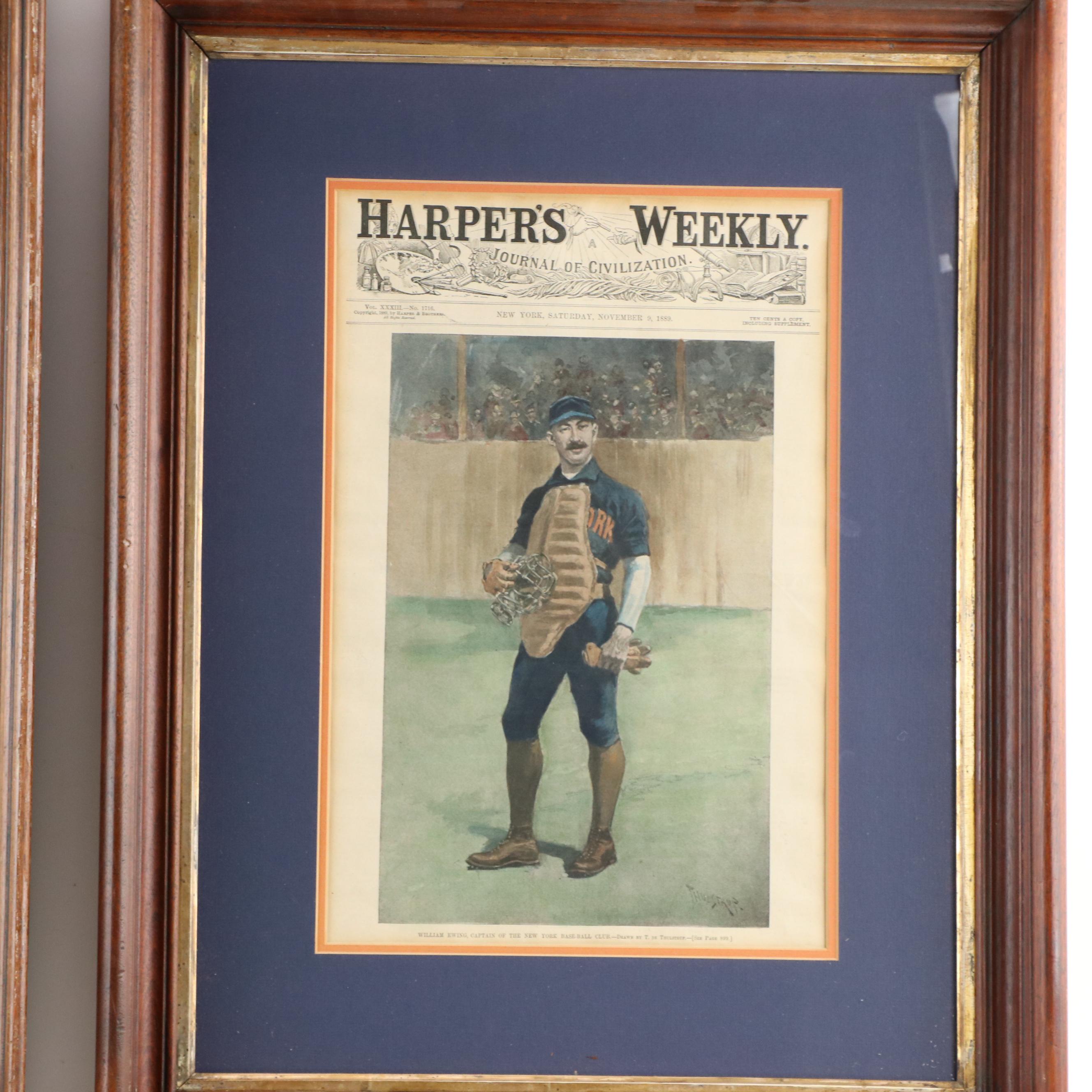 Harper's Weekly Cover Pages, 1888 and 1889