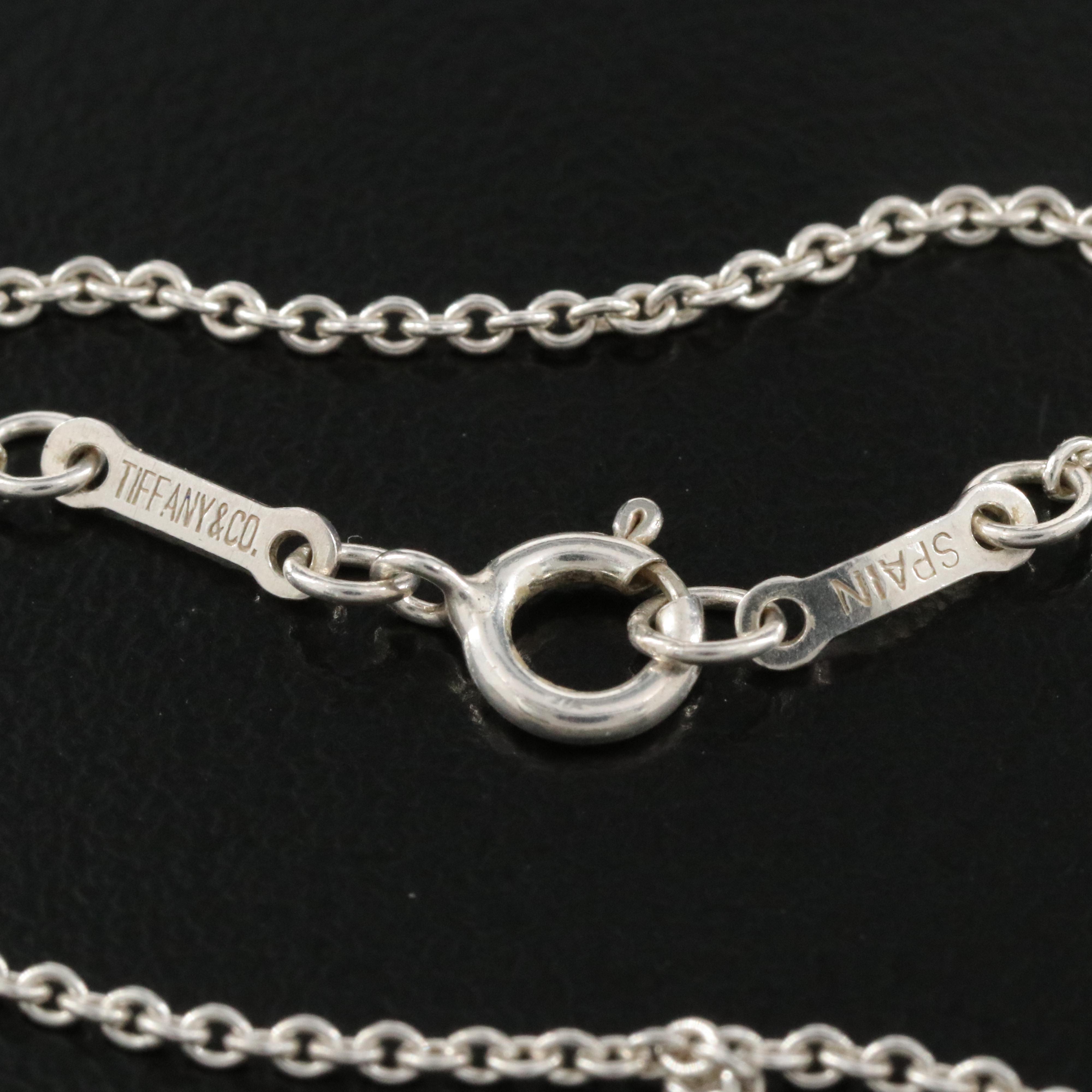 Elsa Peretti for Tiffany & Co. Sterling Round Pendant Necklace