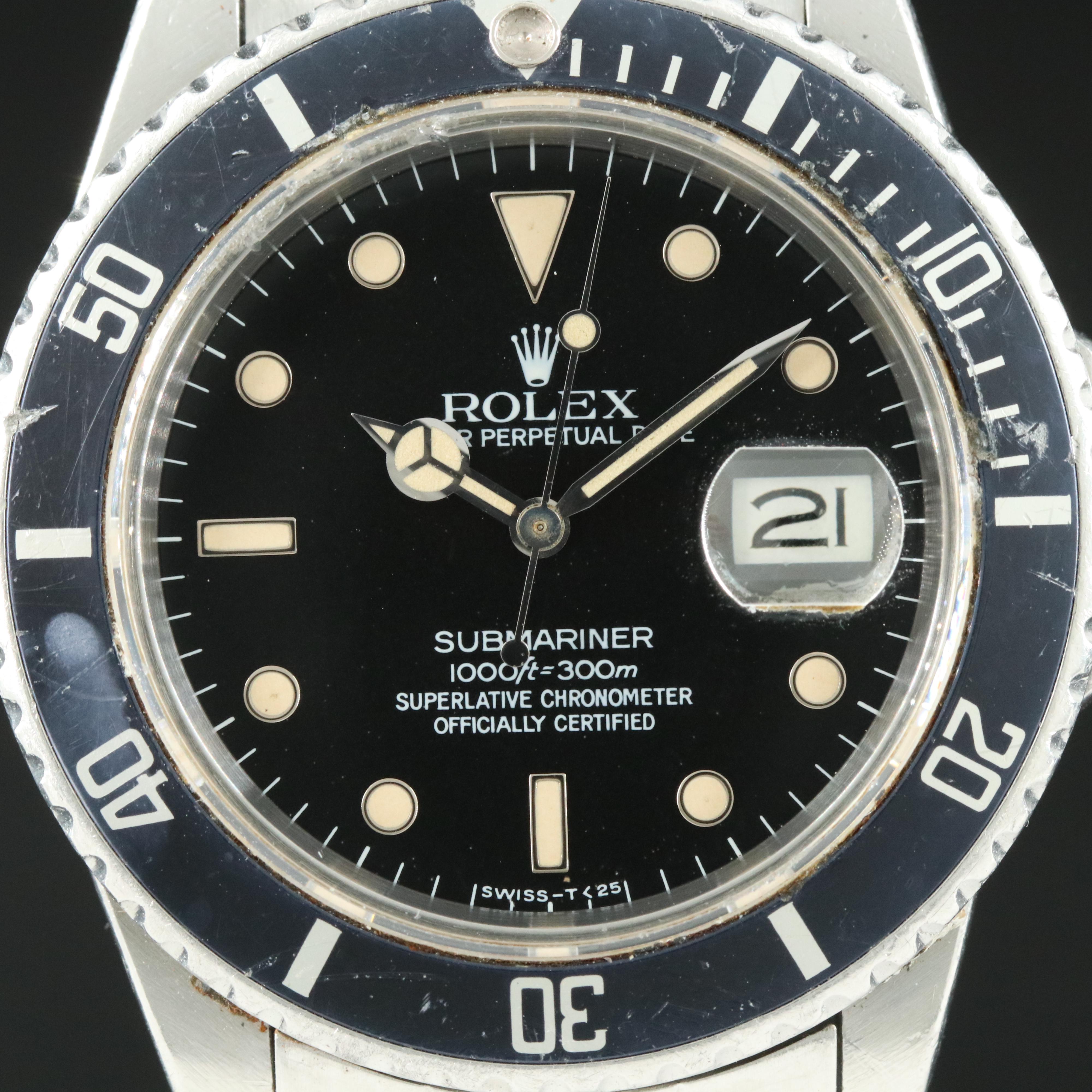 1984 Rolex Submariner with Date Watch