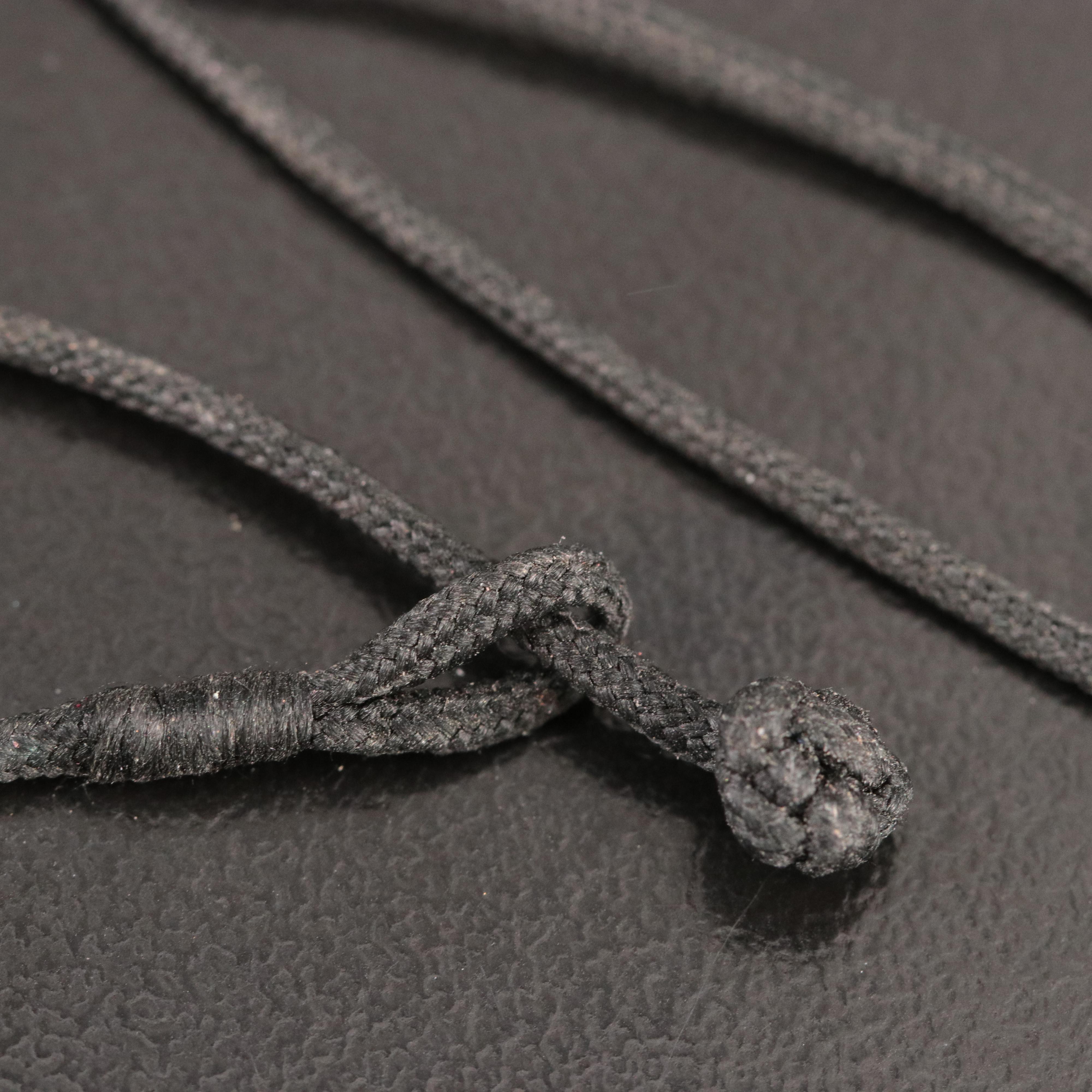 Elsa Peretti for Tiffany & Co. Red Lacquer Bean Design Necklace