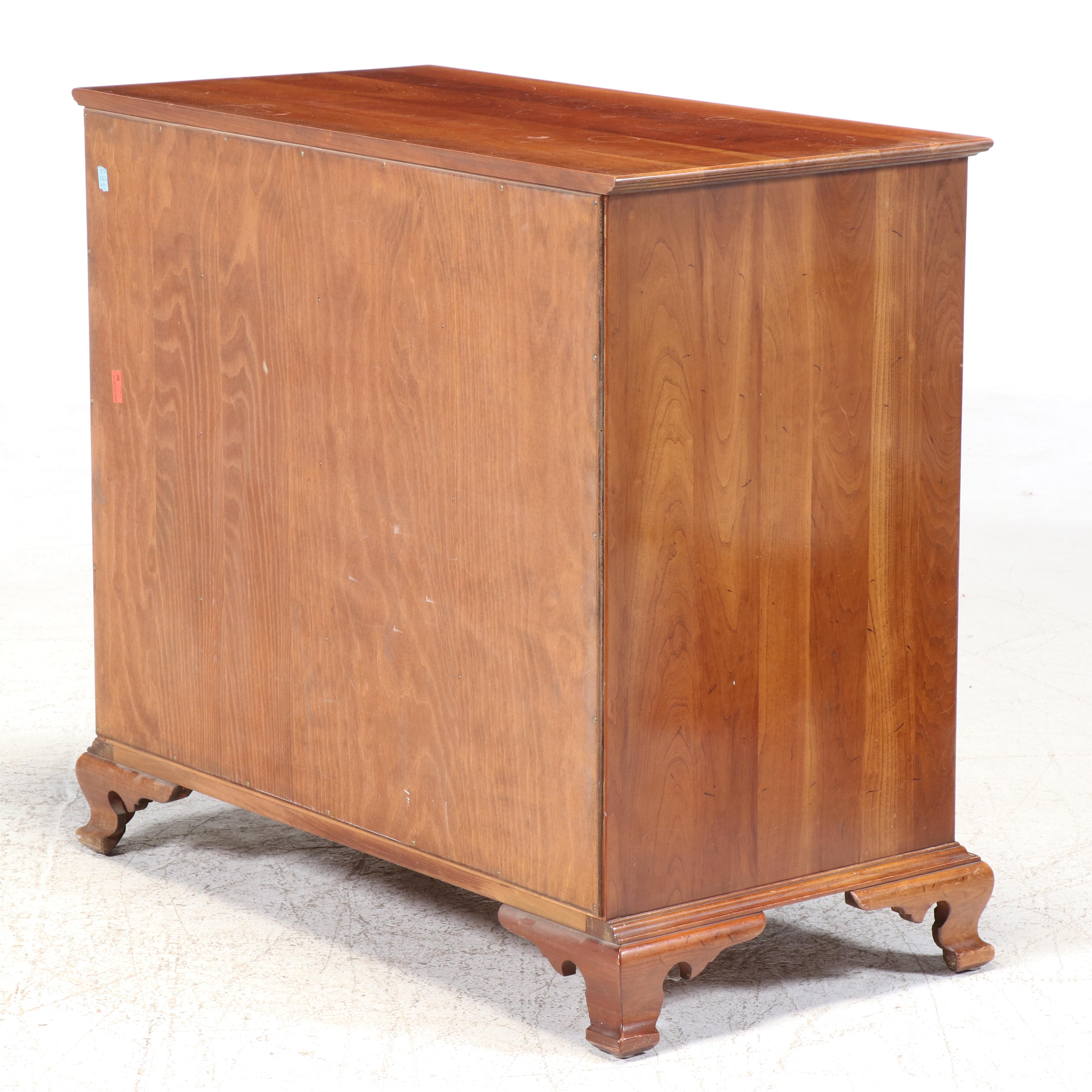 Leopold Stickley "Cherry Valley" Chippendale Style Four-Drawer Chest