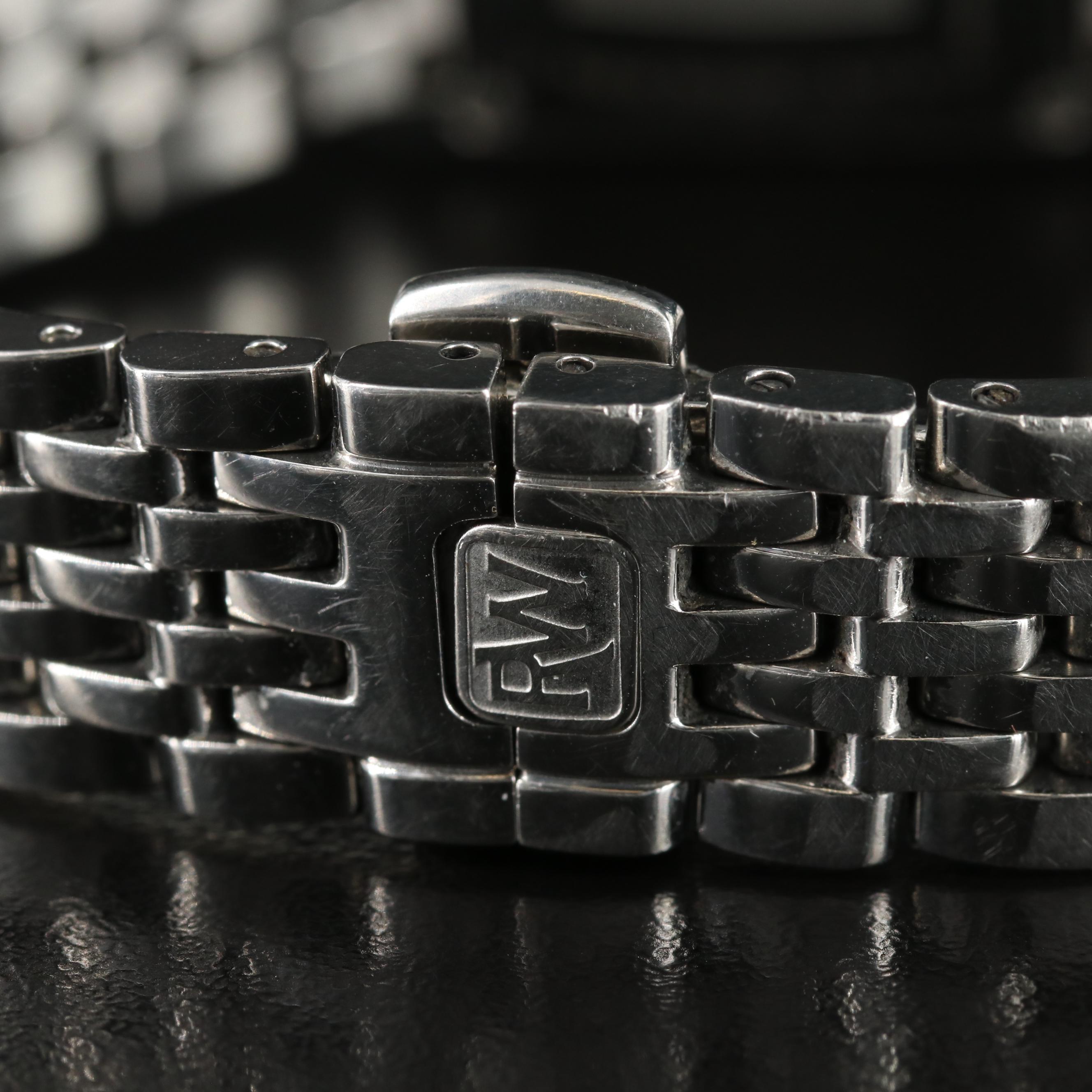 Raymond Weil Diamond and Mother-of-Pearl Dial Watch