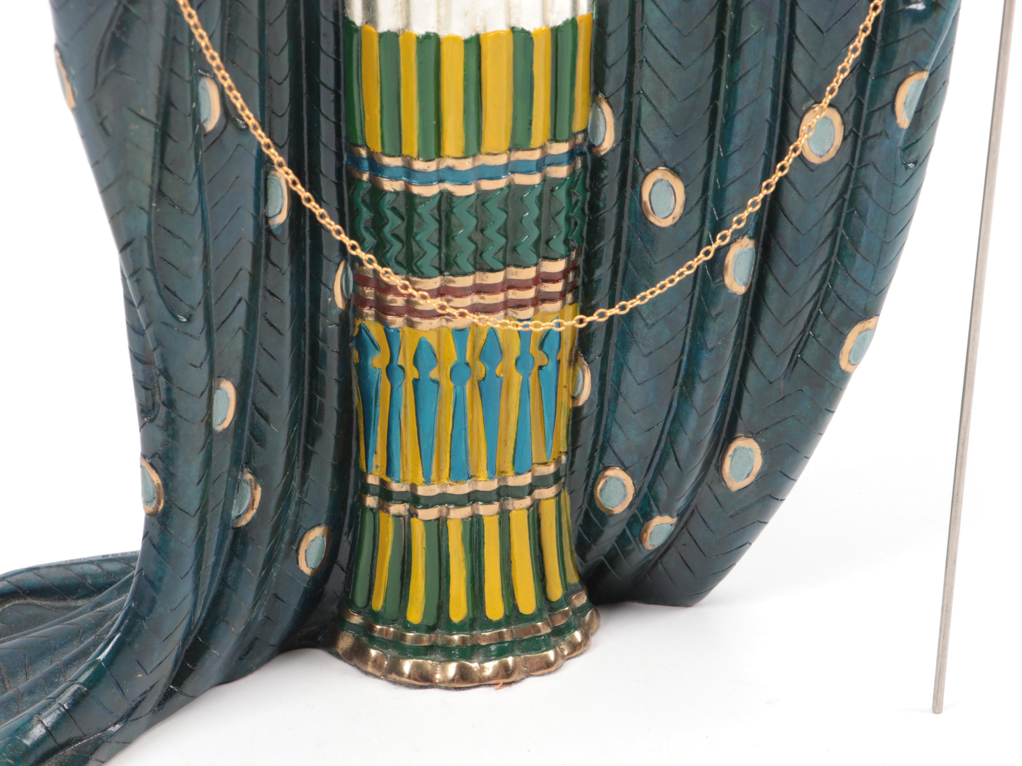 Erté Patinated Bronze Sculpture "Hera," 1989