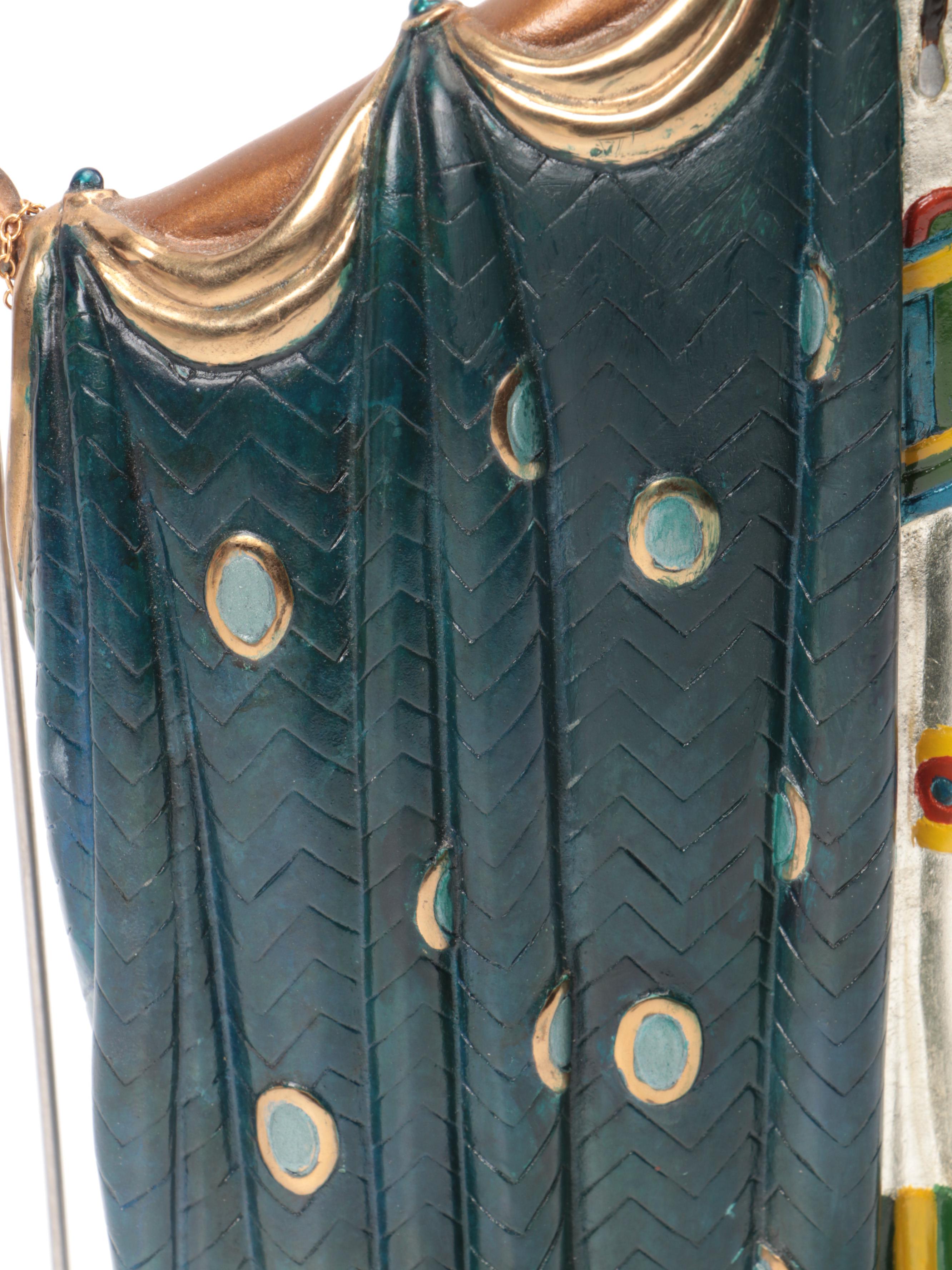 Erté Patinated Bronze Sculpture "Hera," 1989