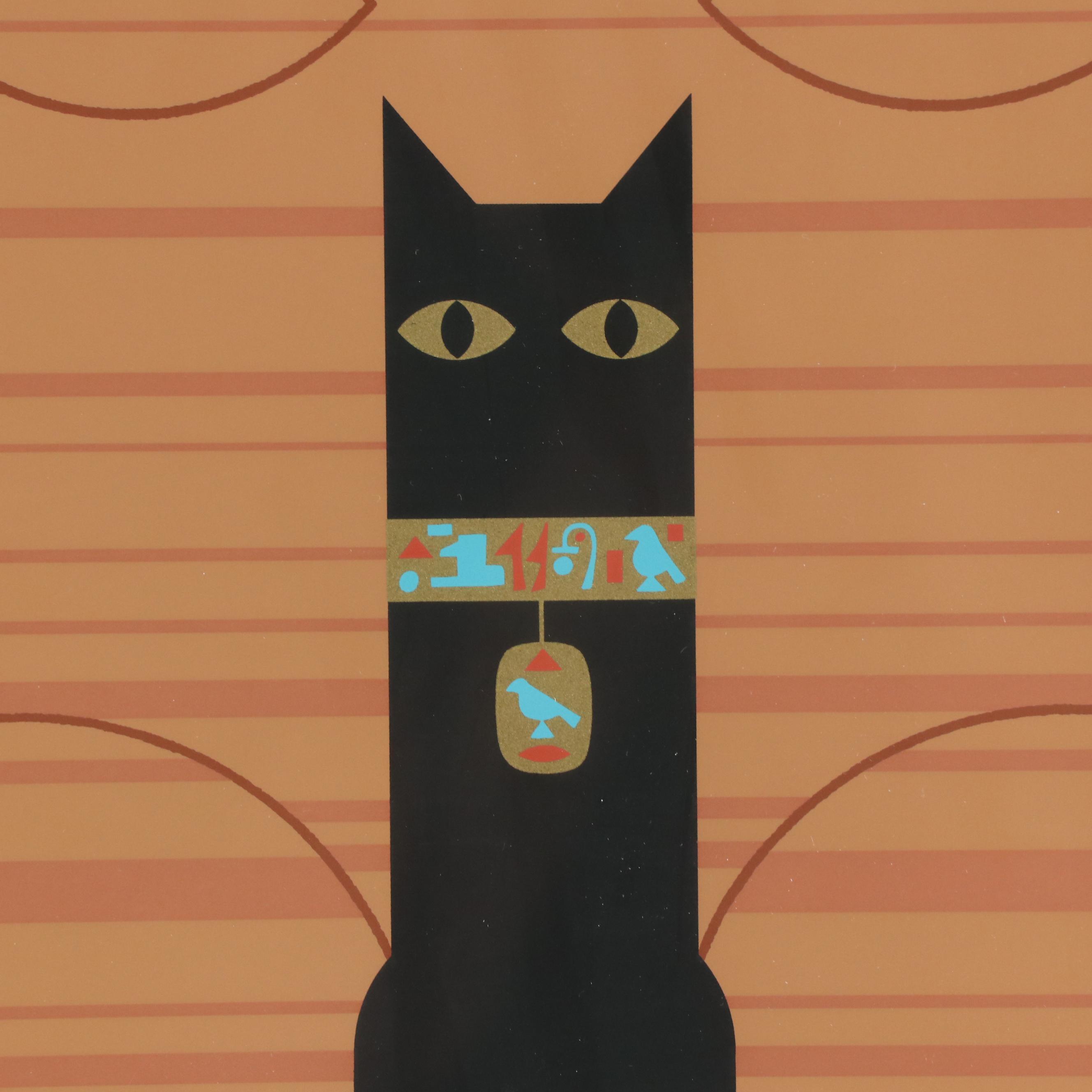 Edie Harper Serigraph "Cleopatra"