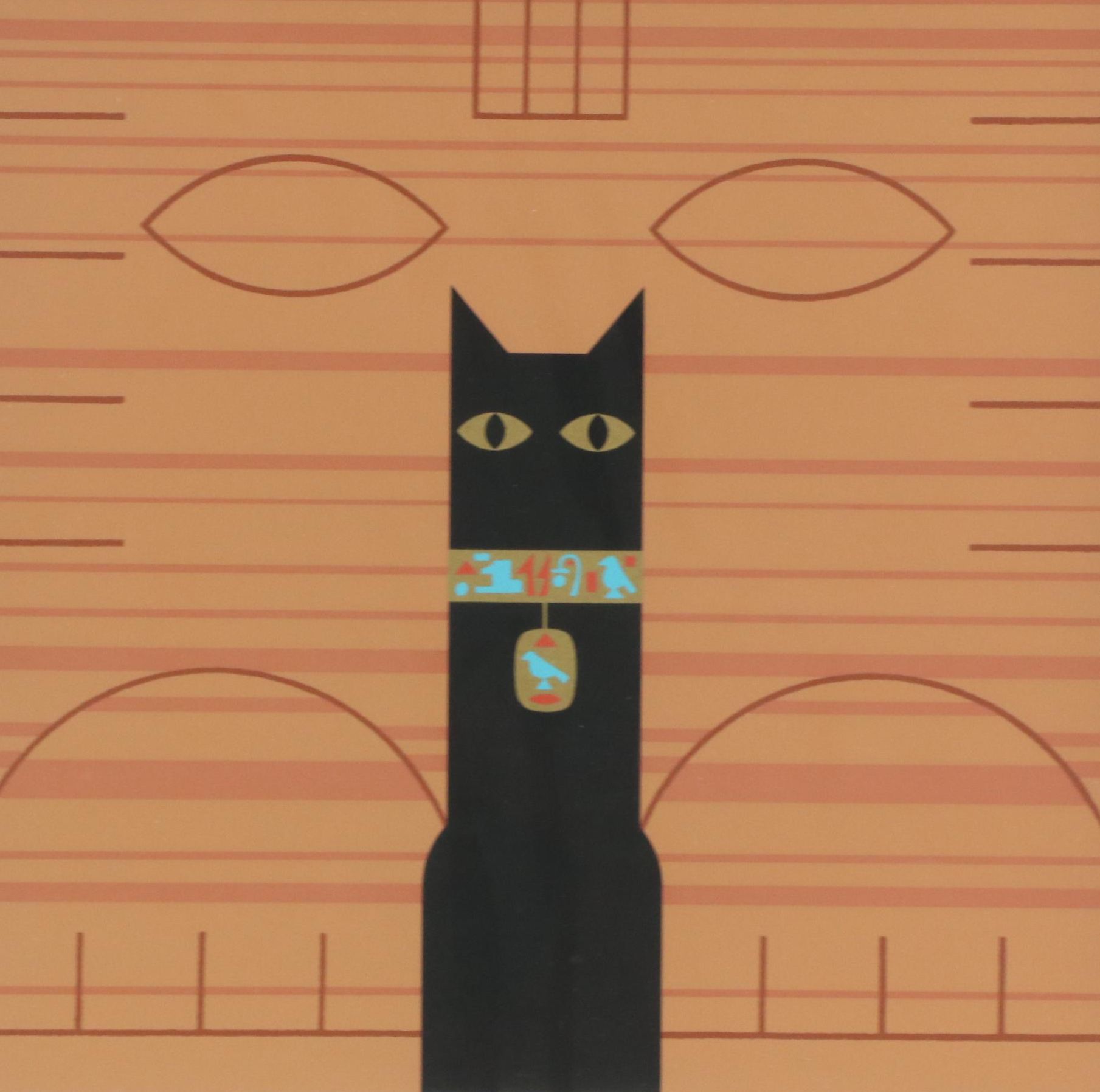 Edie Harper Serigraph "Cleopatra"