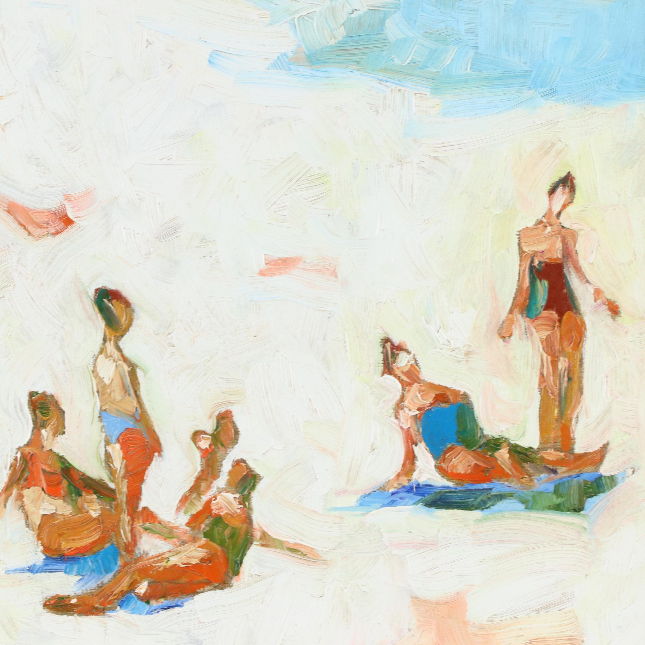 Serguei Novitchkov Oil Painting "Vacation," 2024