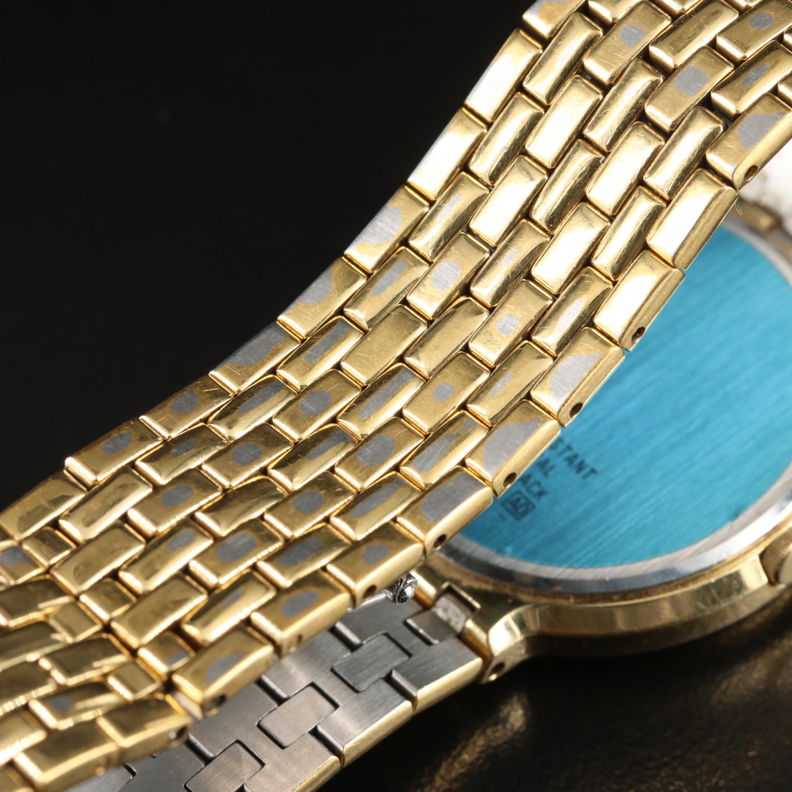 Lassale by Seiko Moon-phase Calendar Quartz Watch