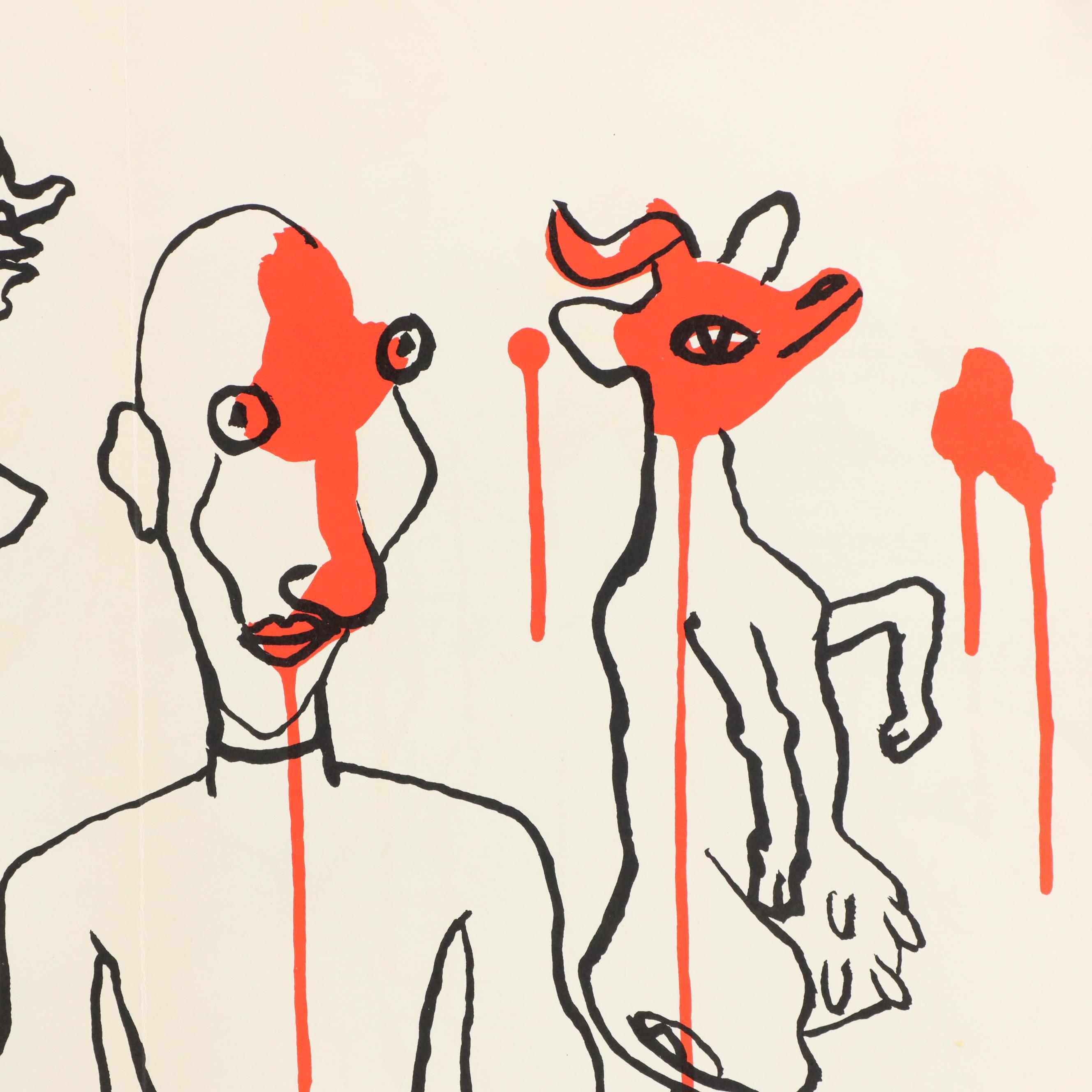 Alexander Calder Lithograph from "Derrière le Miroir," 1966