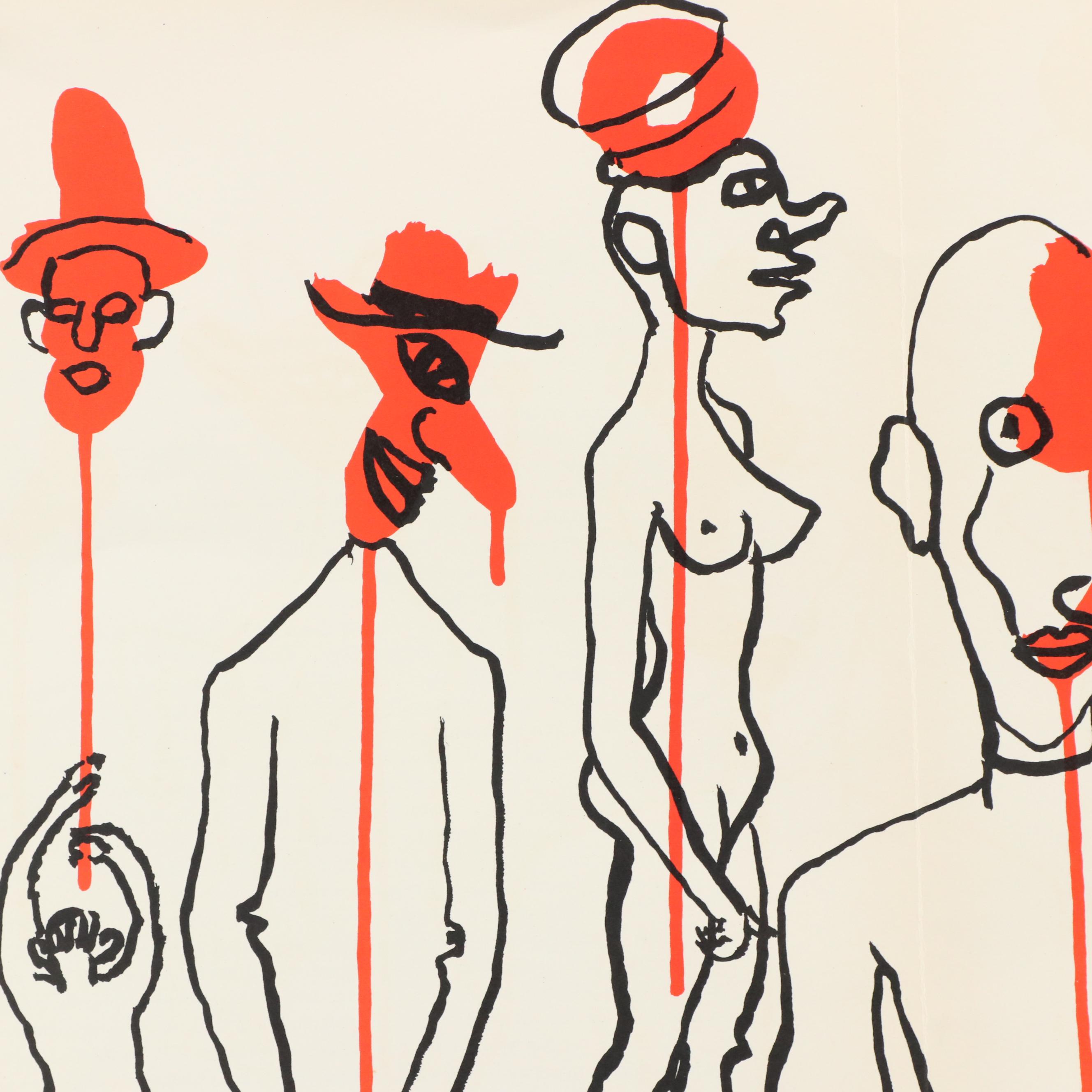 Alexander Calder Lithograph from "Derrière le Miroir," 1966