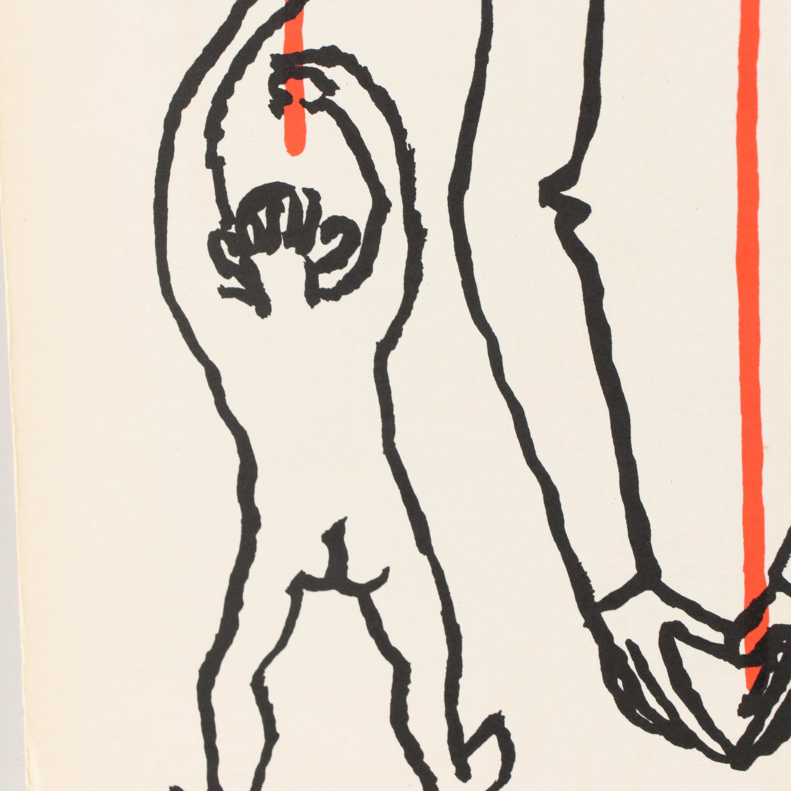 Alexander Calder Lithograph from "Derrière le Miroir," 1966