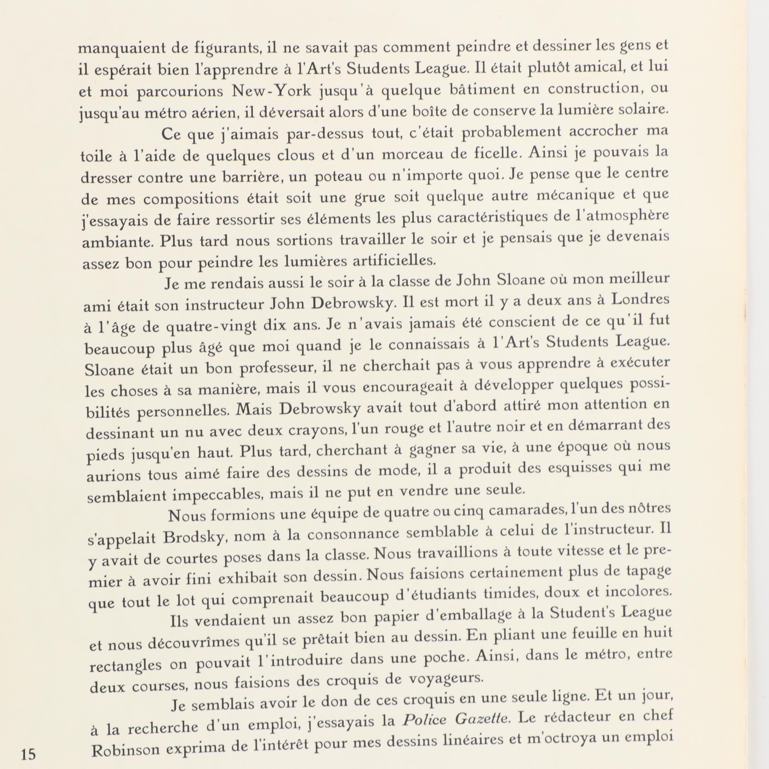 Alexander Calder Lithograph from "Derrière le Miroir," 1966