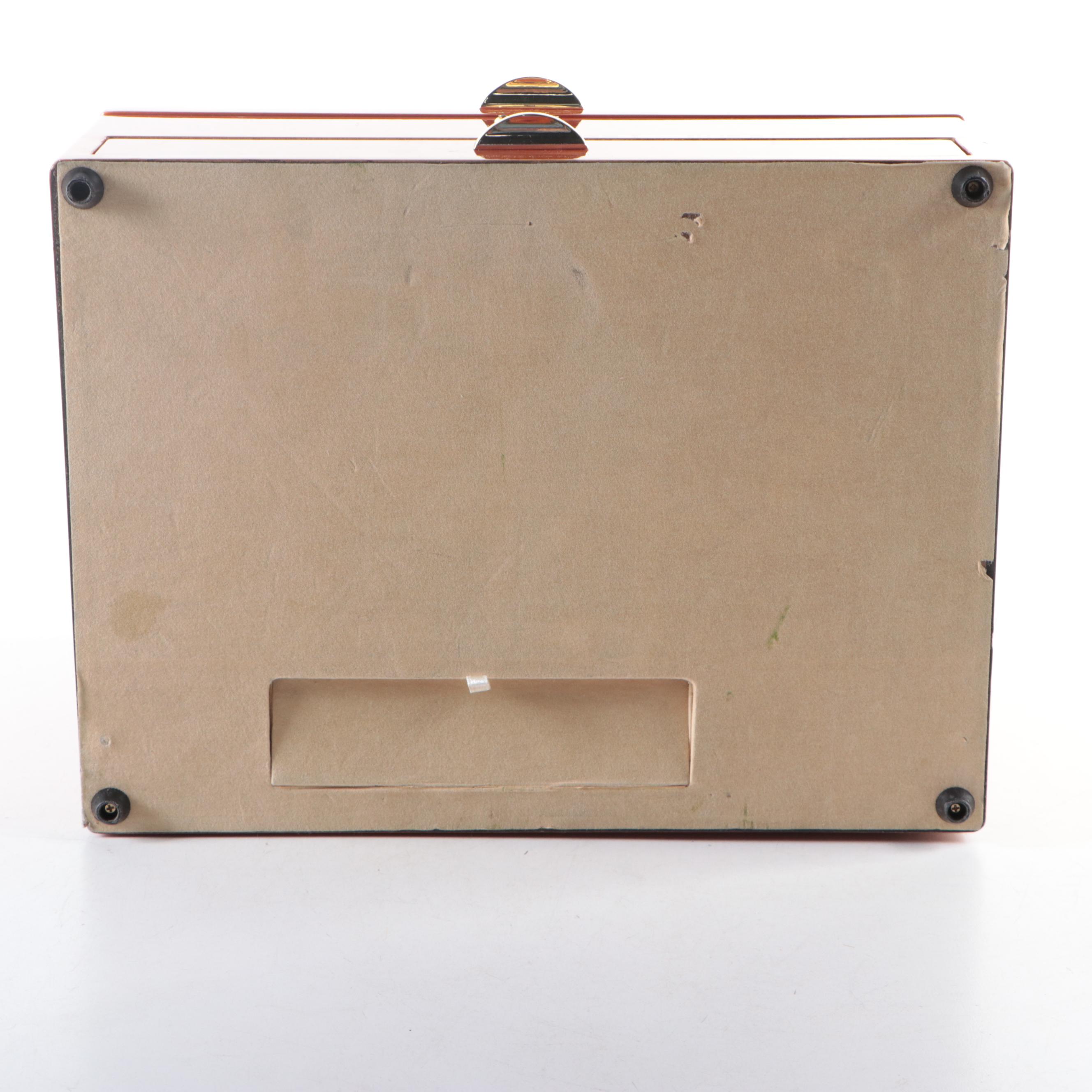 Kendal Four-Watch Wood Marquetry Watch Winder