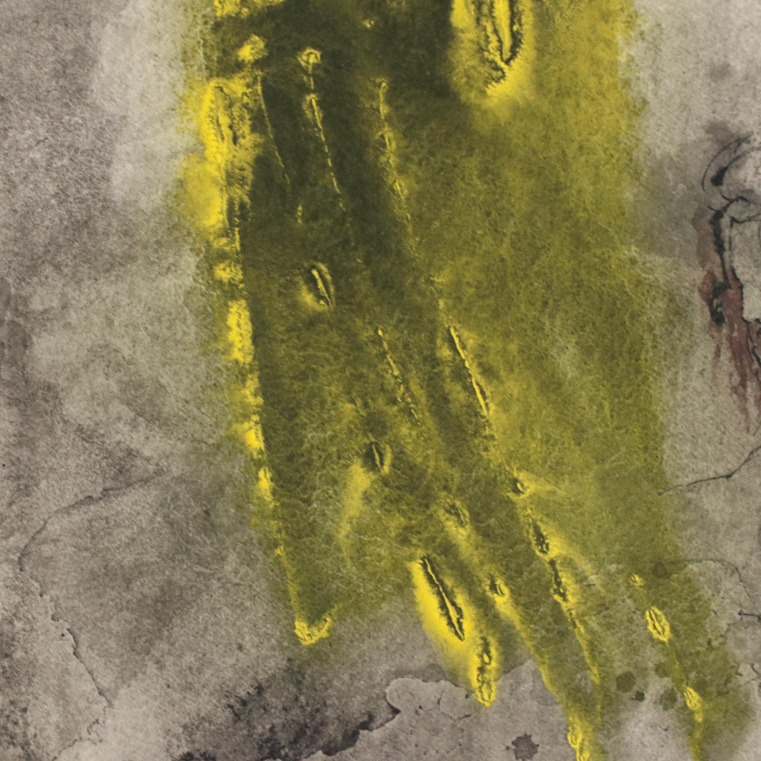 Salvador Dalí Lithographic Print "Don't Touch Me" from "Biblia Sacra," 1969