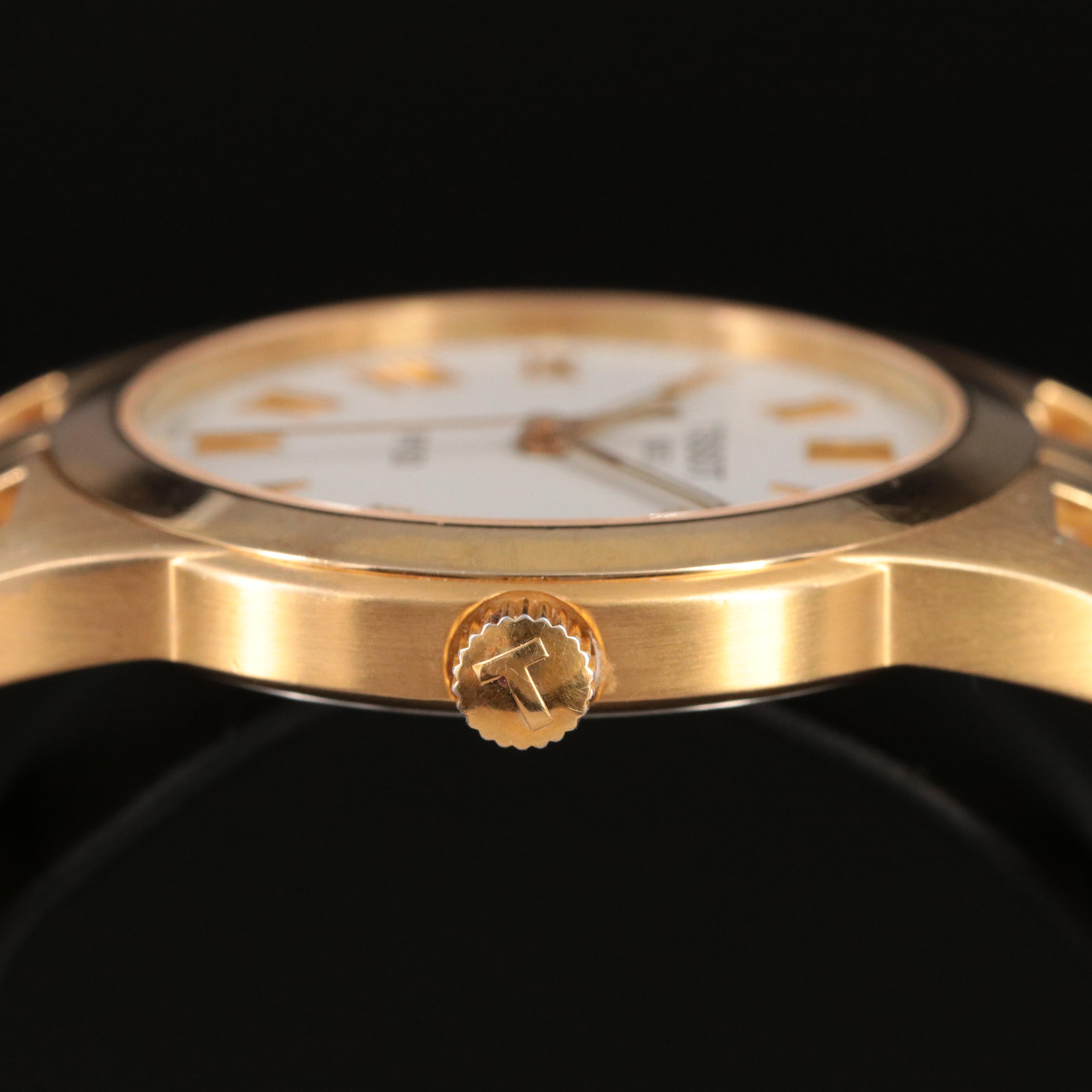 Tissot PR50 Gold-Tone 36mm Steel Watch