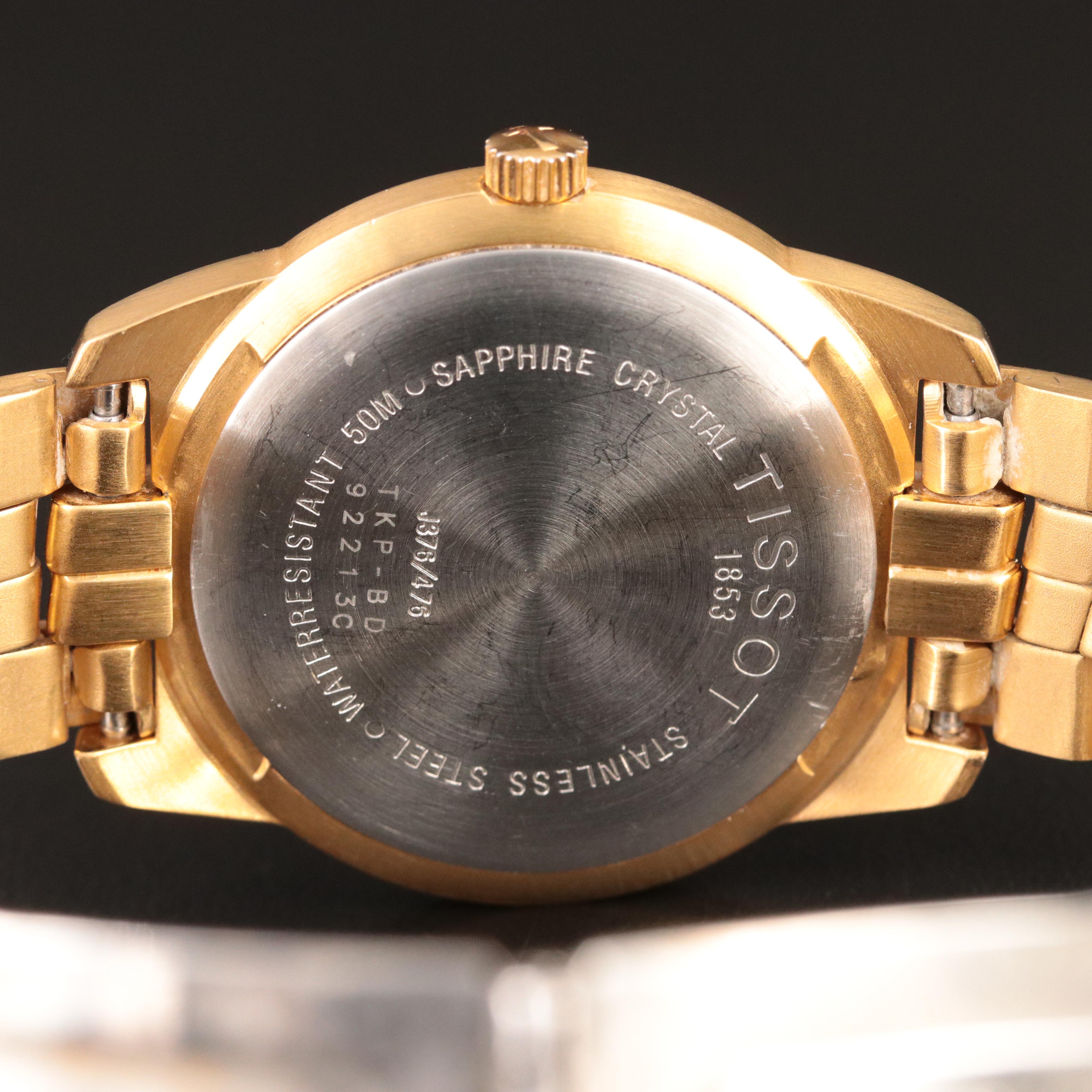 Tissot PR50 Gold-Tone 36mm Steel Watch