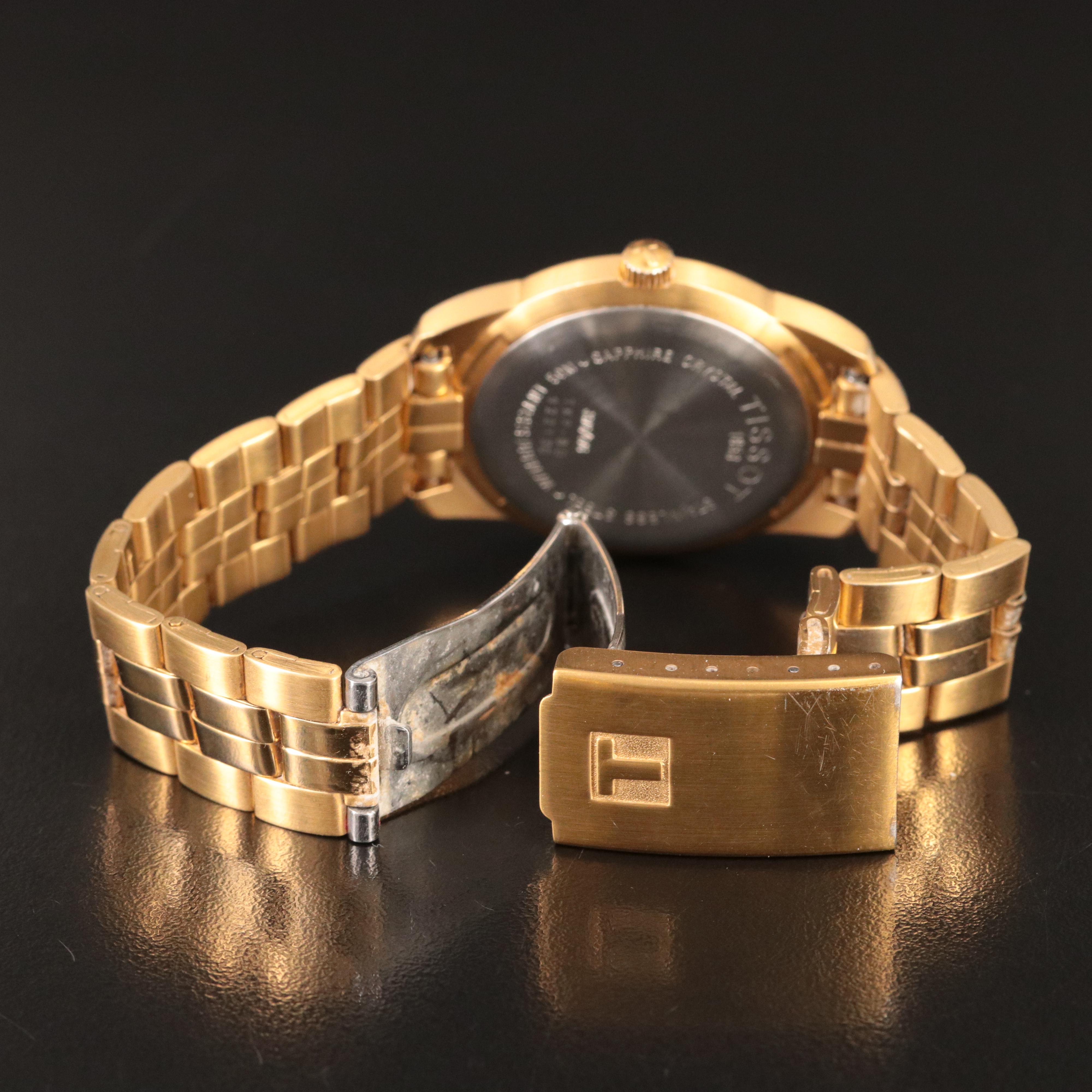 Tissot PR50 Gold-Tone 36mm Steel Watch