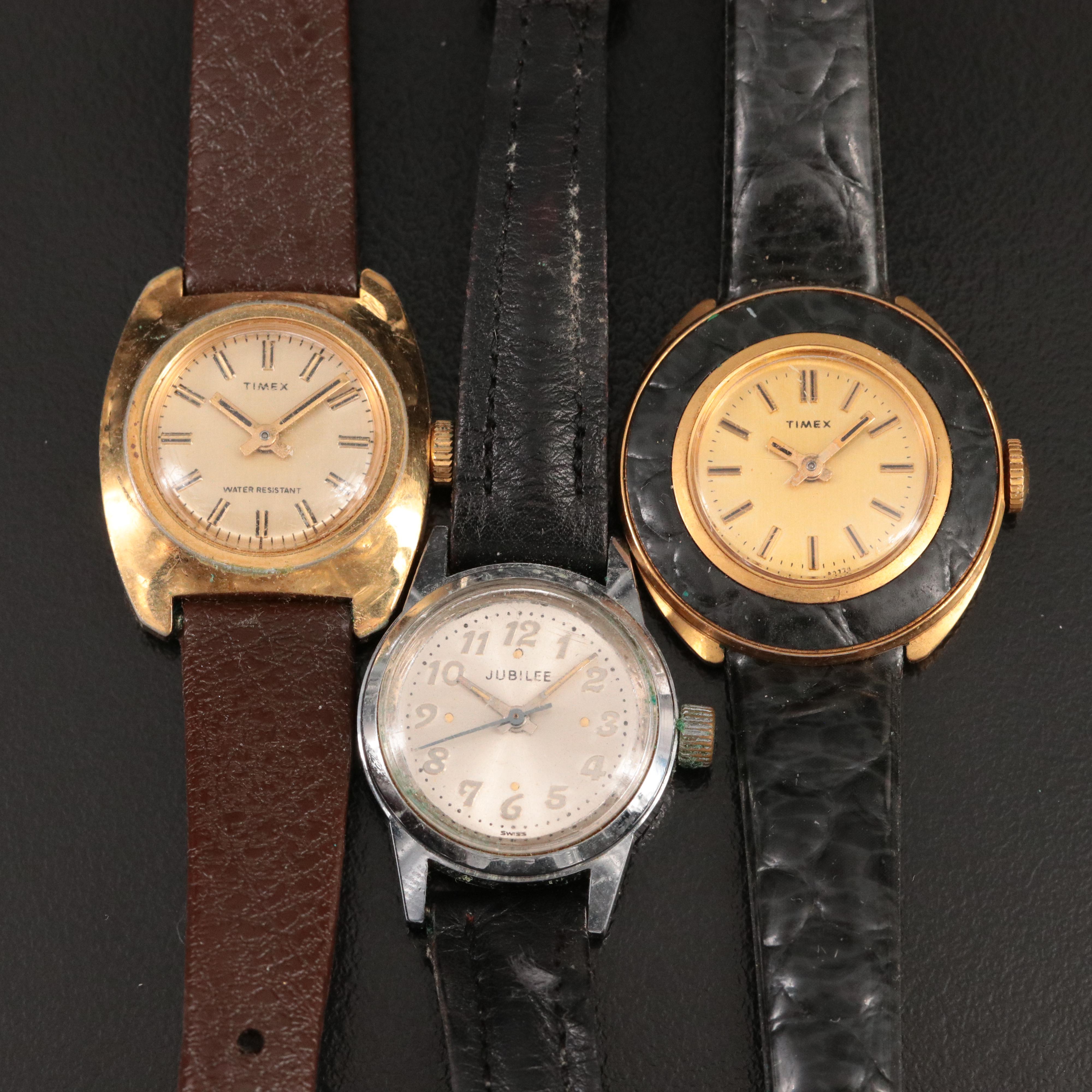 Vintage Timex and Jubilee Watches