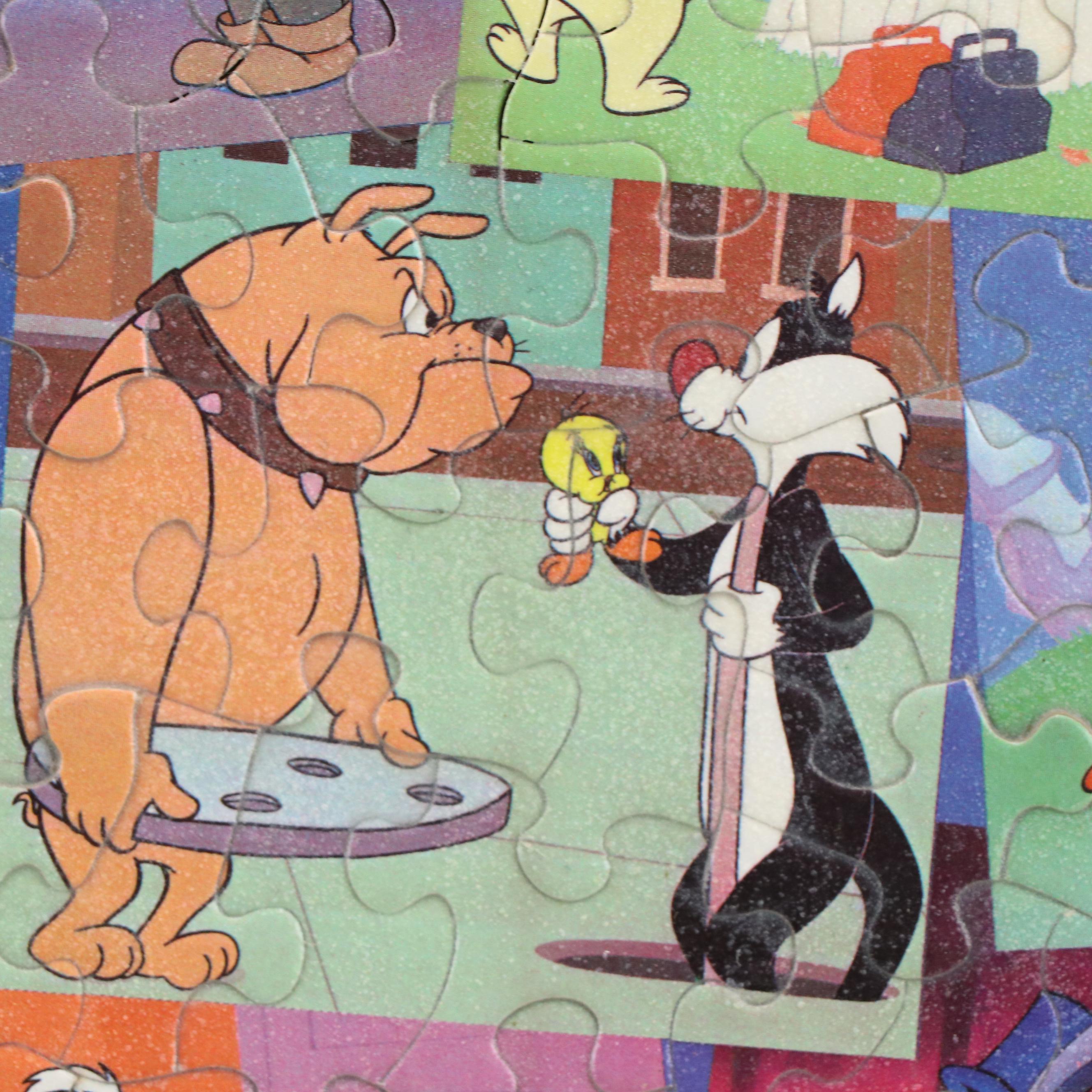 Matted Jigsaw Puzzle of Looney Tunes, 1991