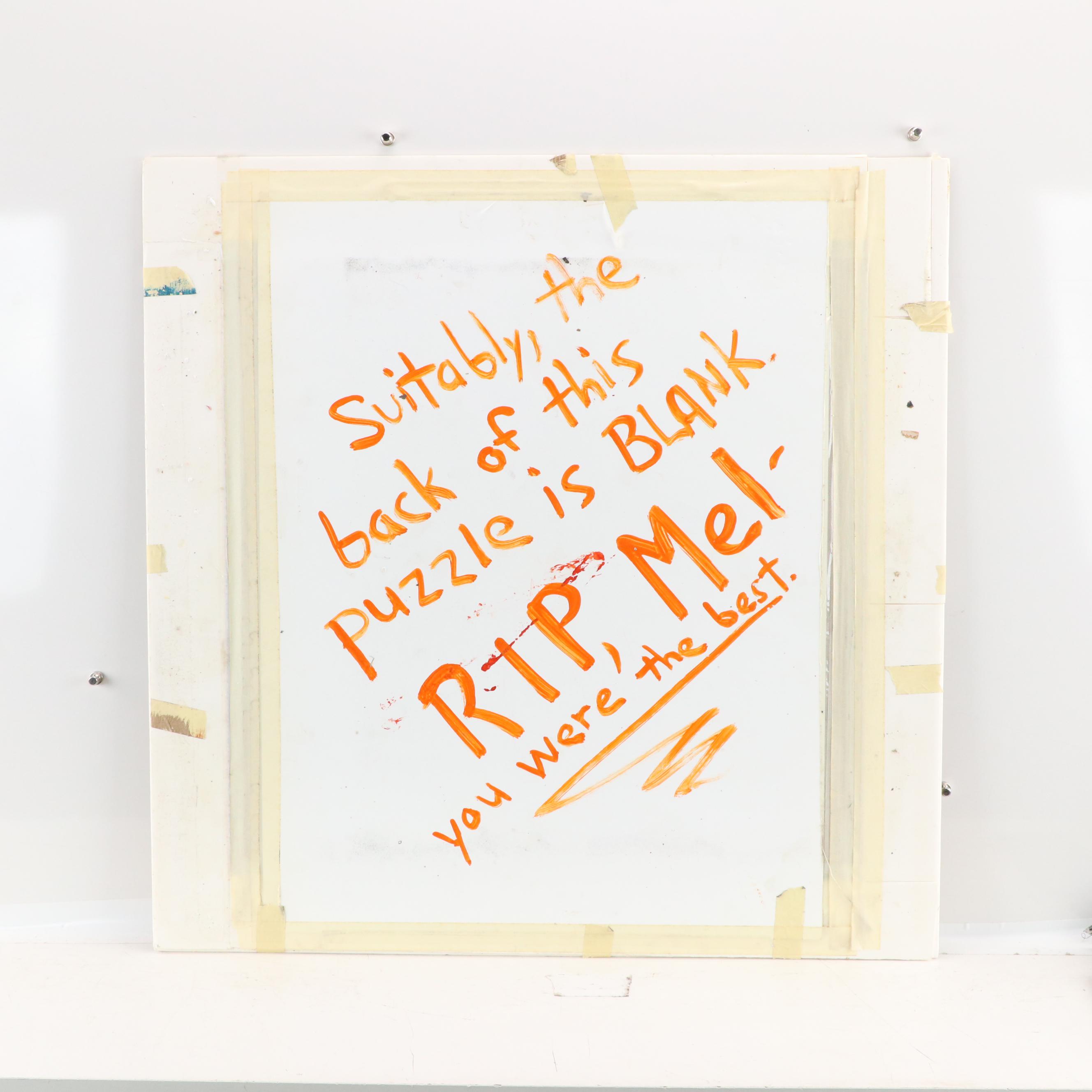 Matted Jigsaw Puzzle of Looney Tunes, 1991