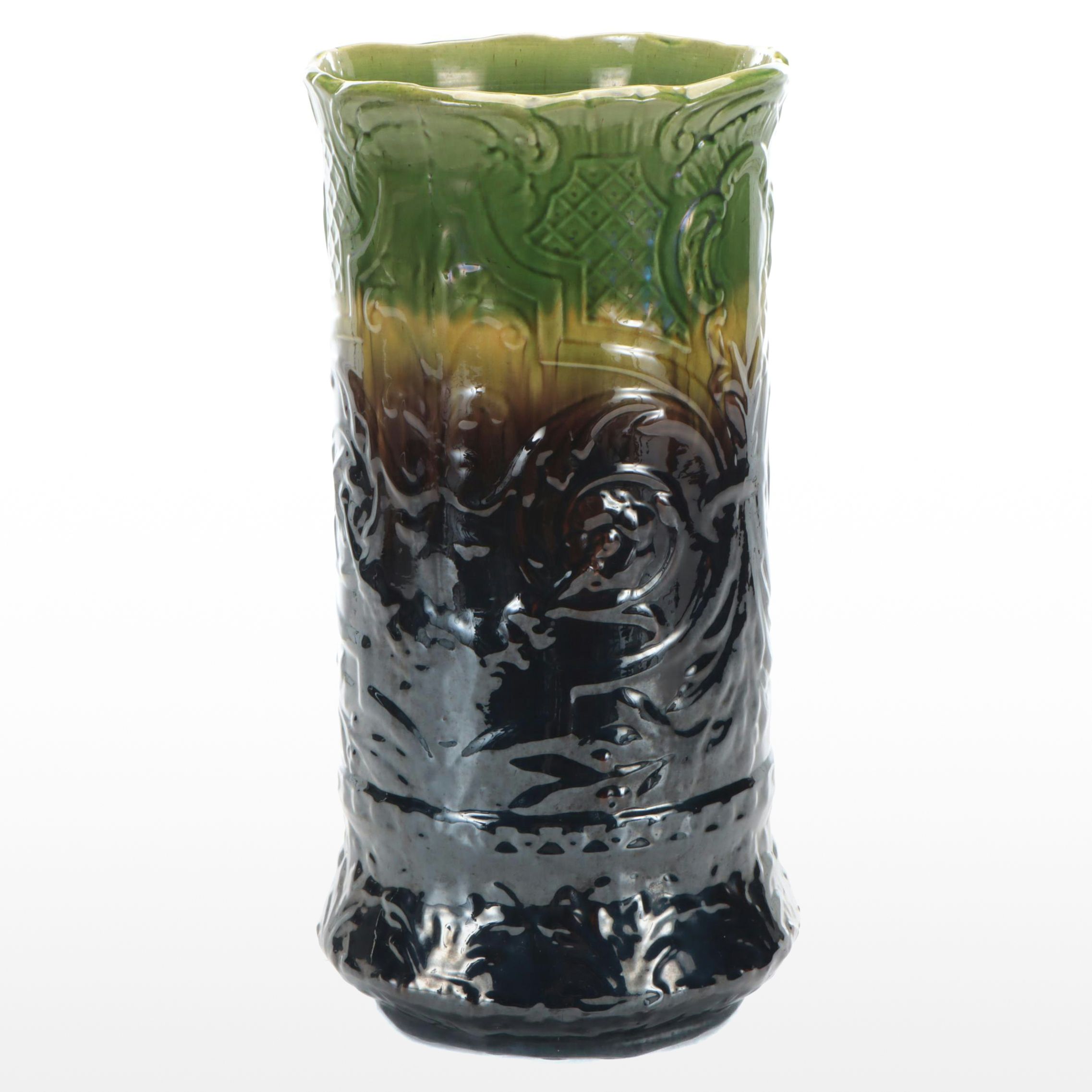 Majolica Umbrella Stand