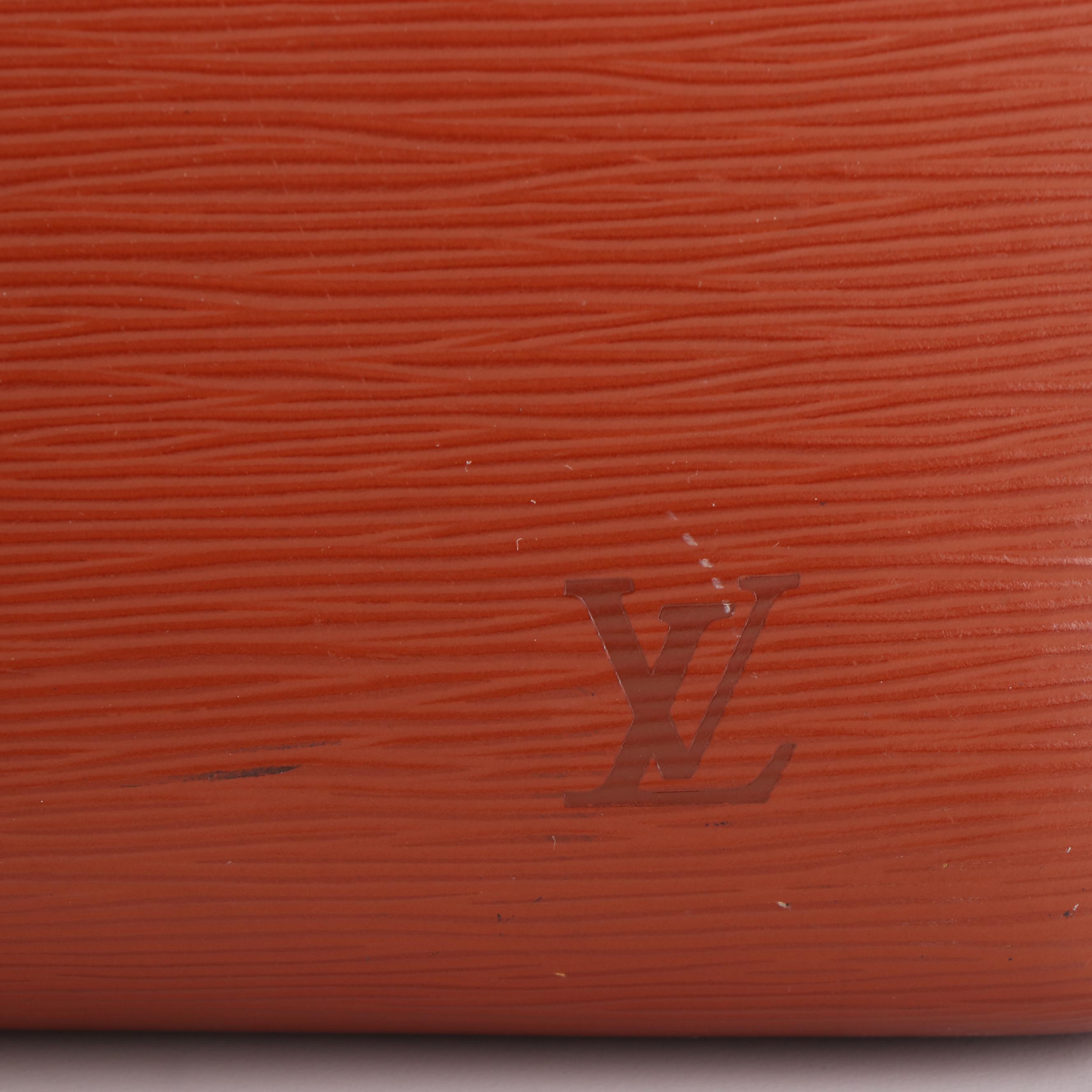 Louis Vuitton Duplex Shoulder Bag in Brown Epi Leather