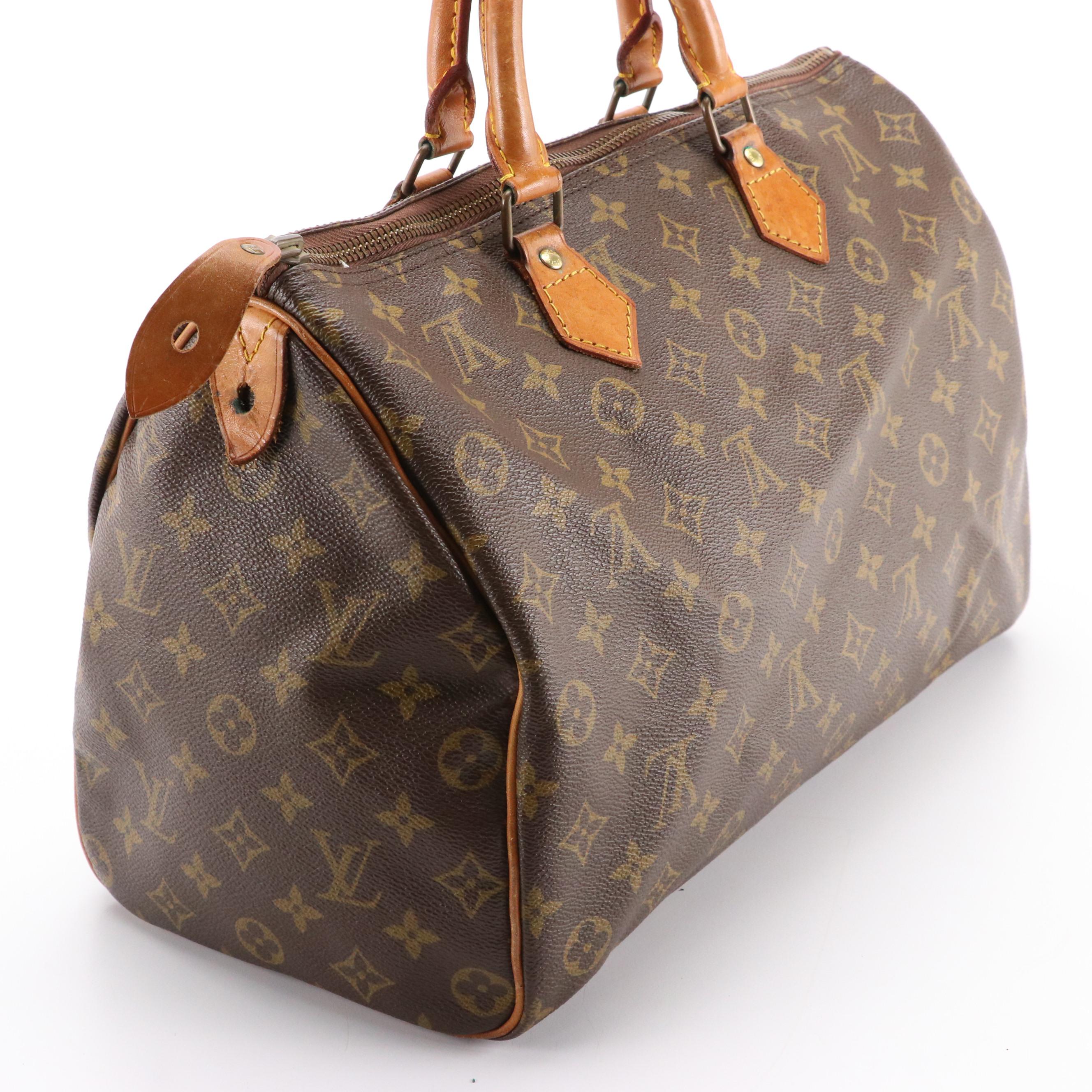 Louis Vuitton Speedy 35 in Monogram Canvas