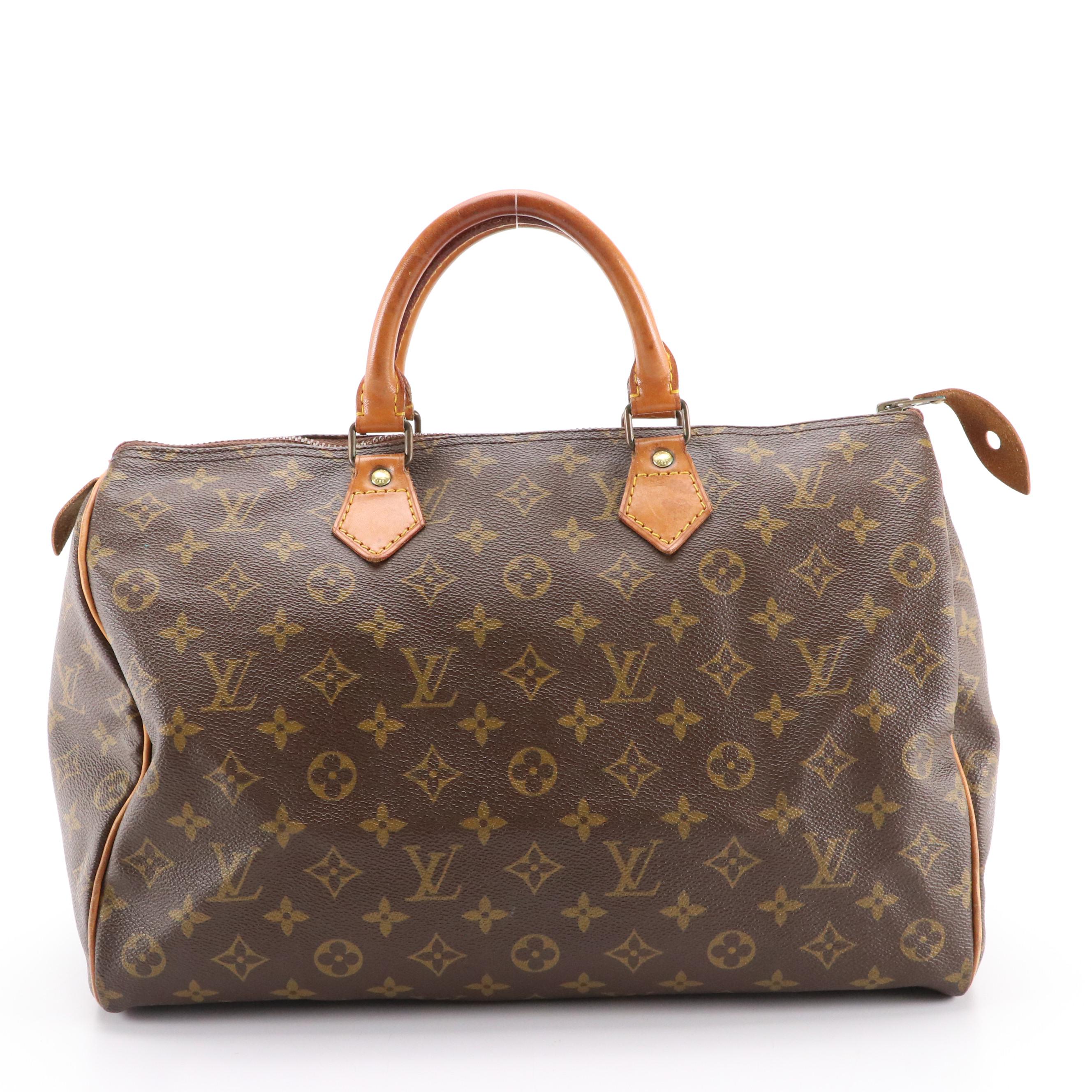 Louis Vuitton Speedy 35 in Monogram Canvas