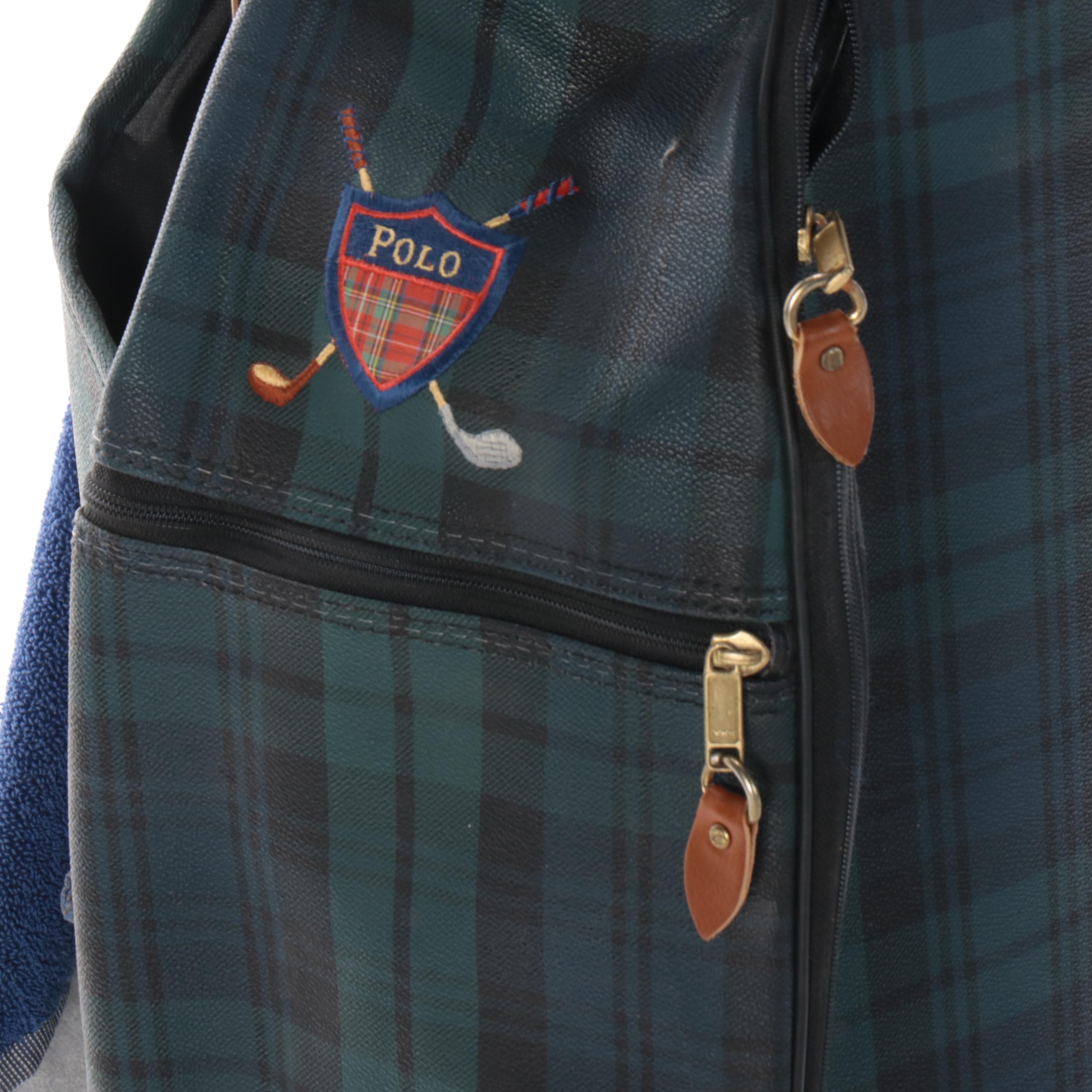 Callaway, Odyssey, Cobra, and Other Golf Clubs with Polo Ralph Lauren Bag
