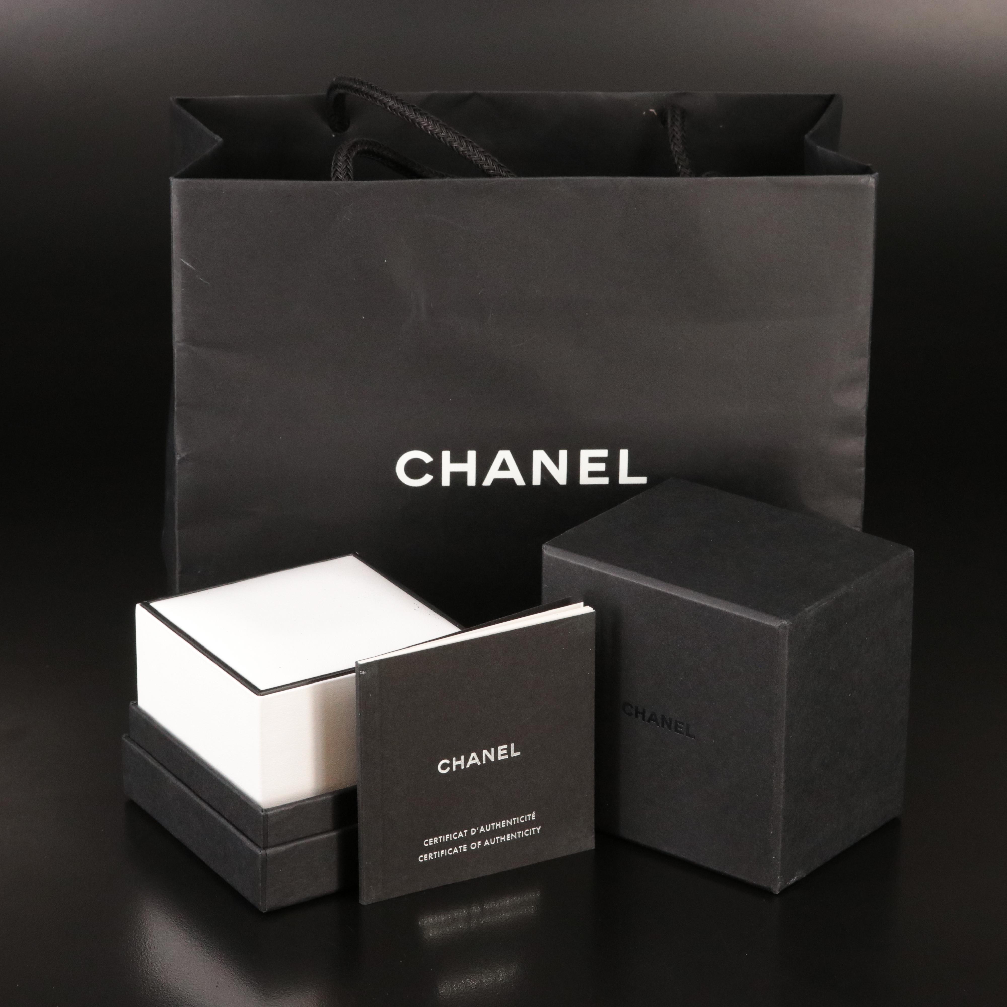 Chanel Coco Crush 18K 0.14 CTW Diamond Double Chain Necklace