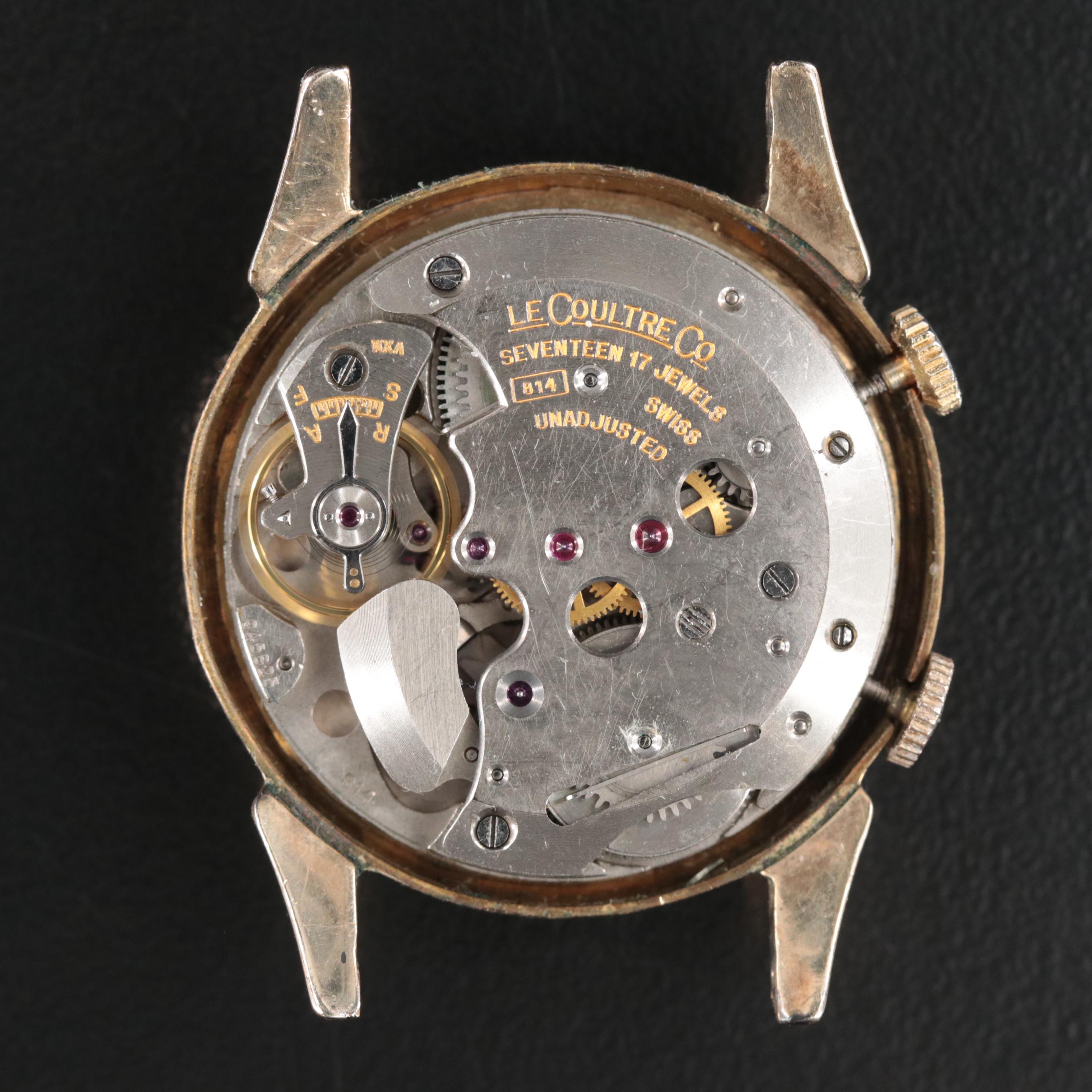 LeCoultre Wrist Alarm Watch