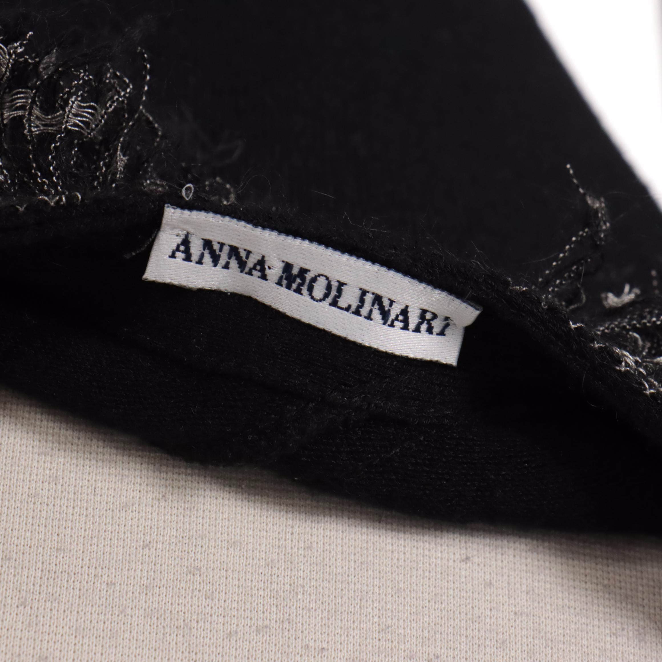 Maria Bianca Nero Leopard Print Mini Dress, Anna Molinard Fringed Sweater