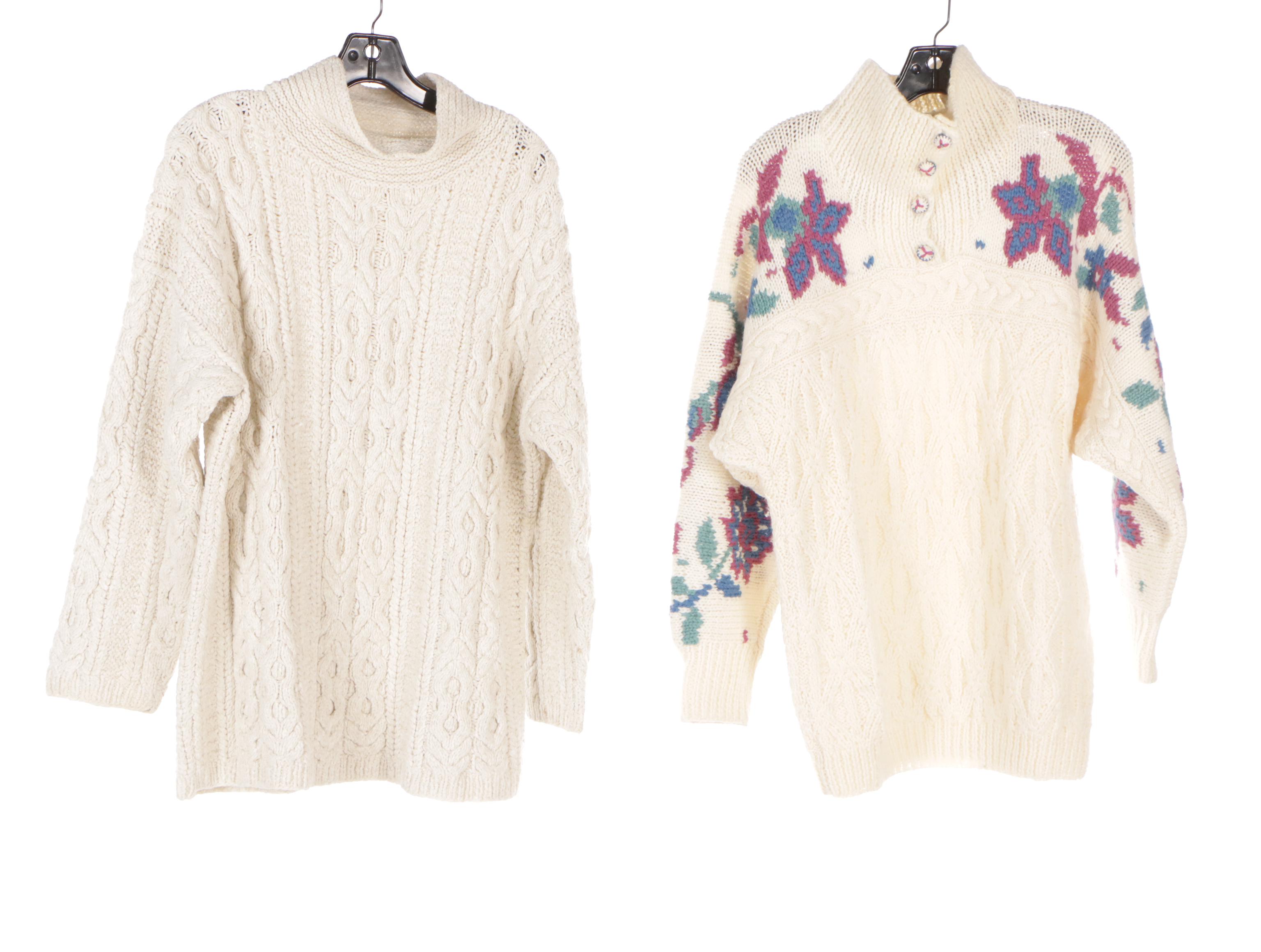 Ellen Tracy Knit Sweater, Genoa Cardigan Sweater, & Catharine Lover Knit Sweater