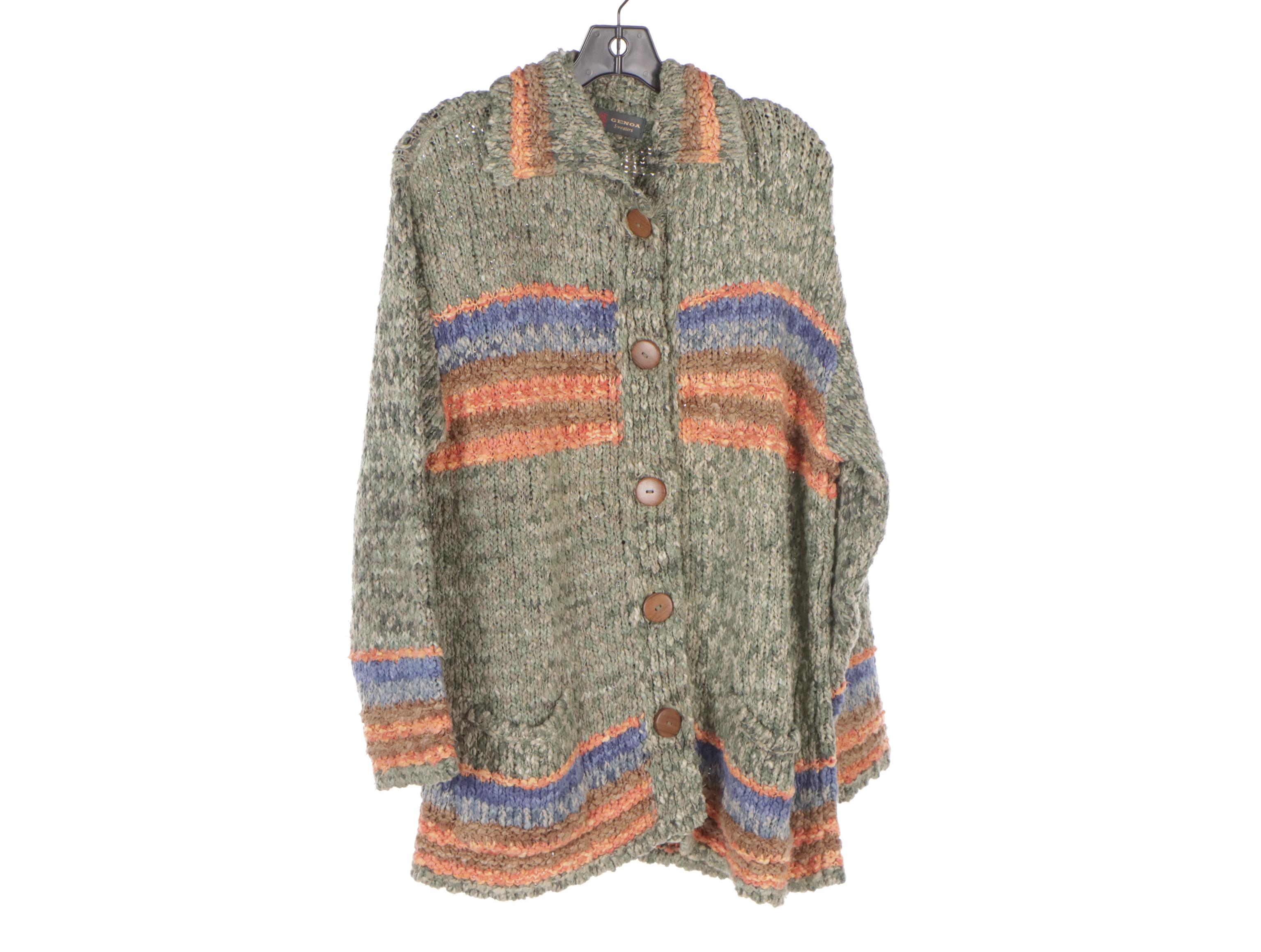 Ellen Tracy Knit Sweater, Genoa Cardigan Sweater, & Catharine Lover Knit Sweater