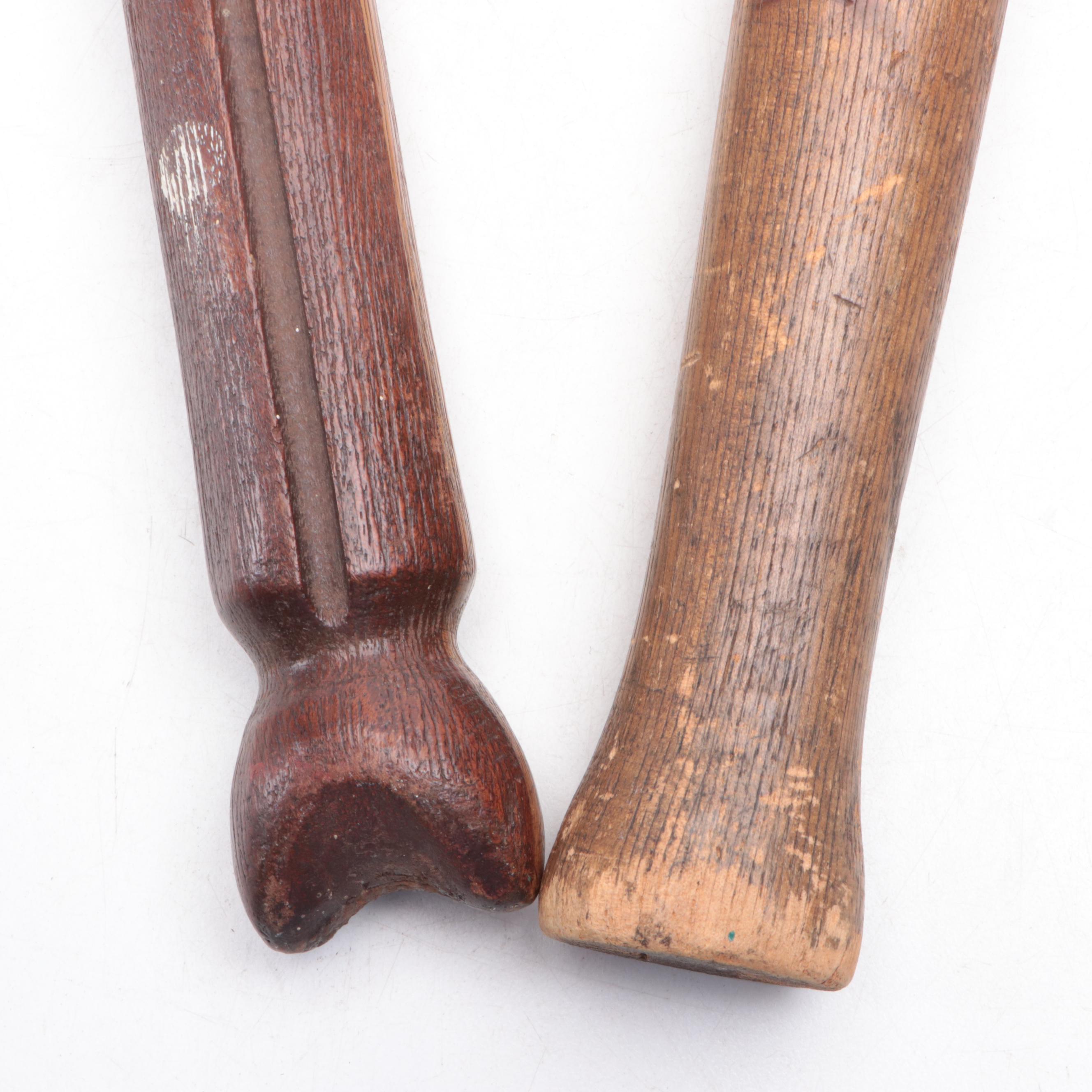 Harry C. Lee & Co. and Clapshaw & Cleave Ltd. Wooden Tennis Rackets