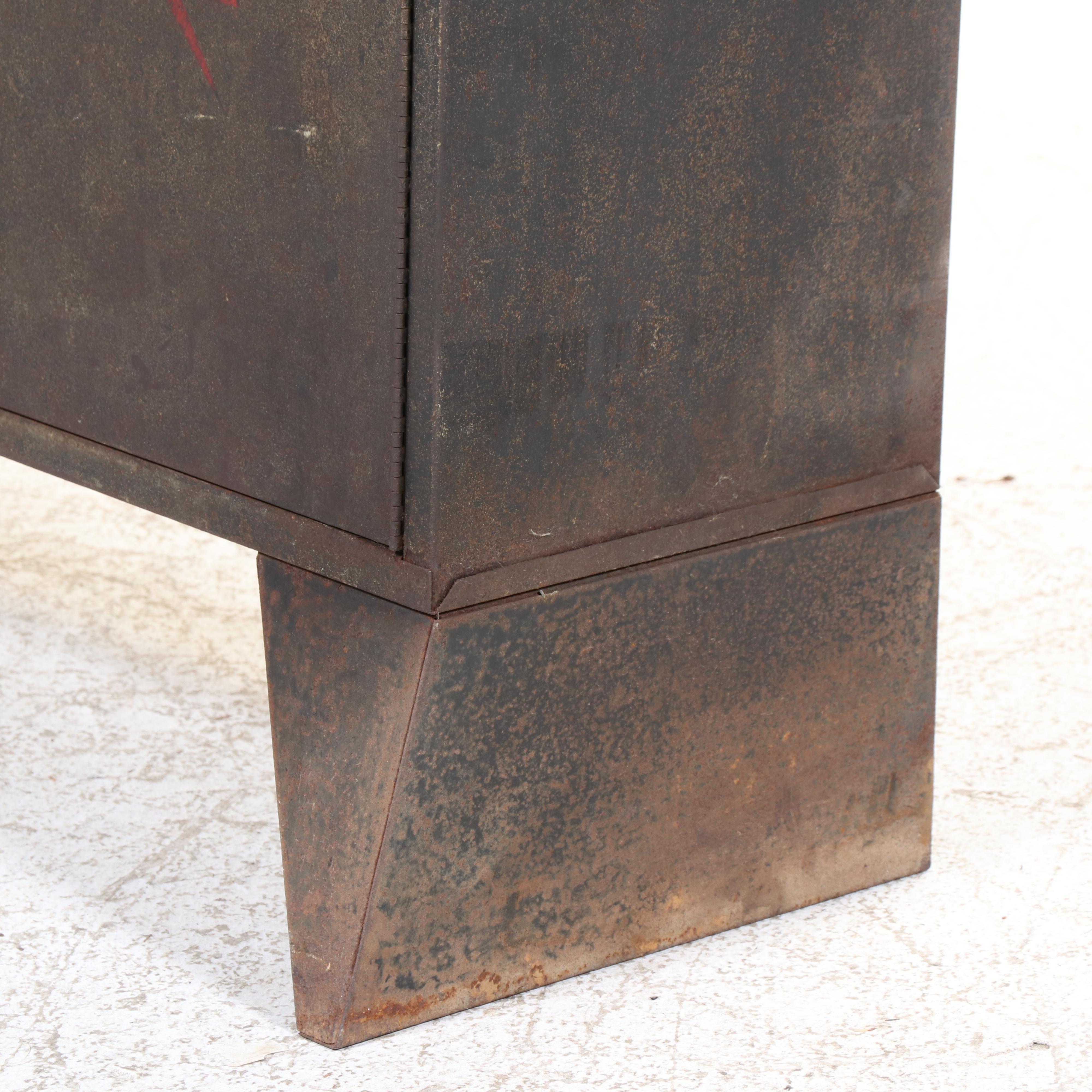Metal Mechanics Cabinet, Mid-20th Century