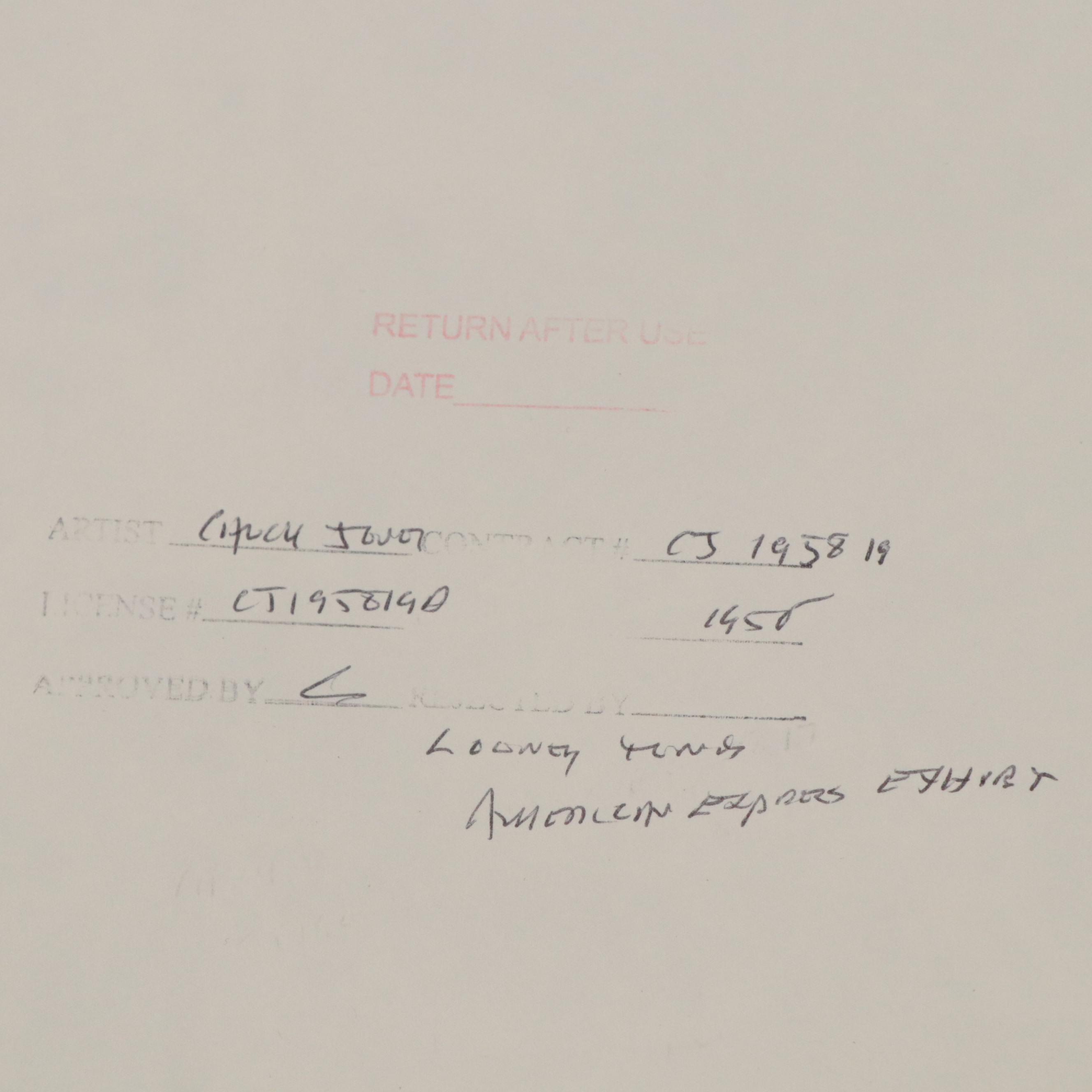 "Pioneers of Night Life on Vine Street," "Tams Journal" and Warner Bros. Print