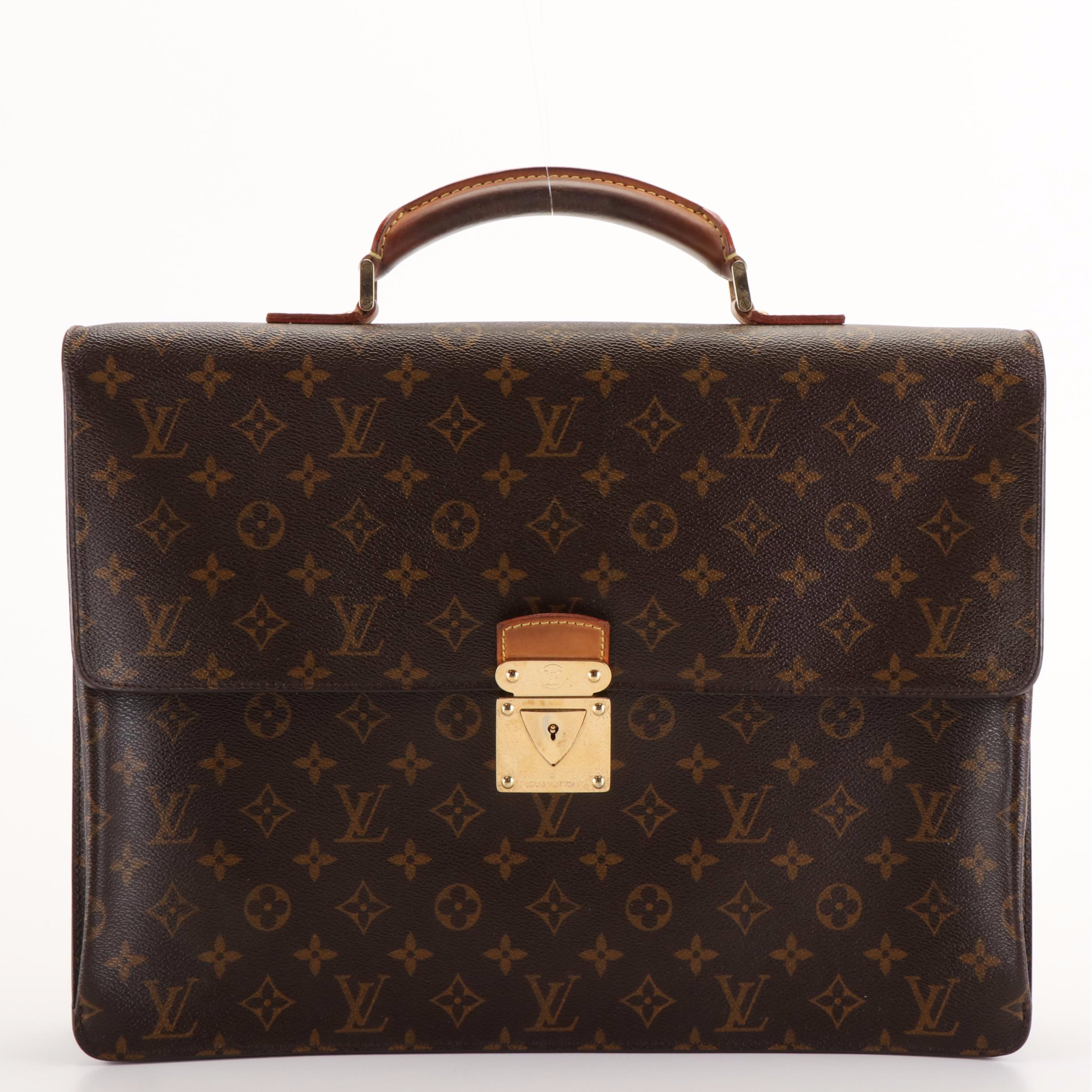 Louis Vuitton Robusto Business Briefcase in Monogram Coated Canvas