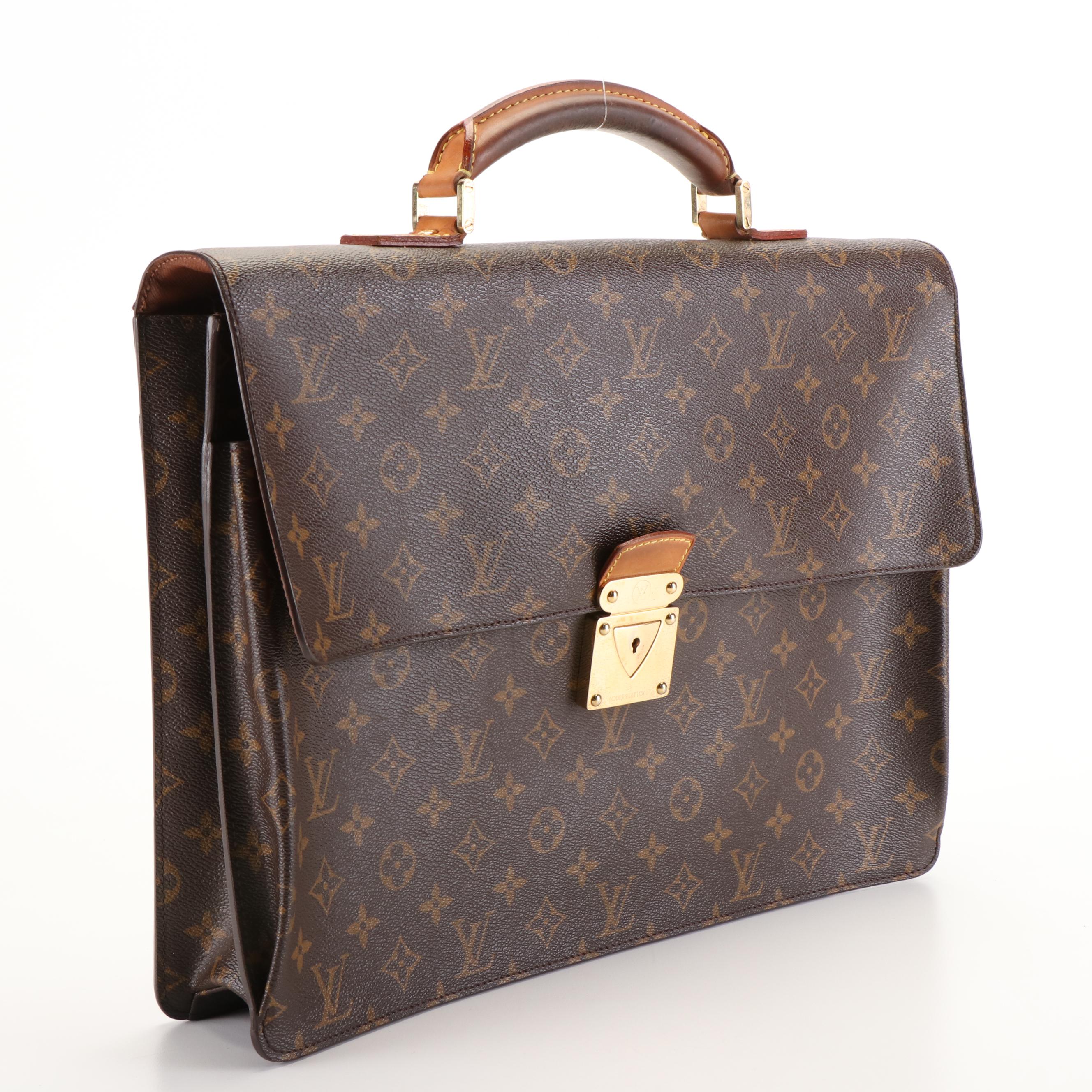 Louis Vuitton Robusto Business Briefcase in Monogram Coated Canvas