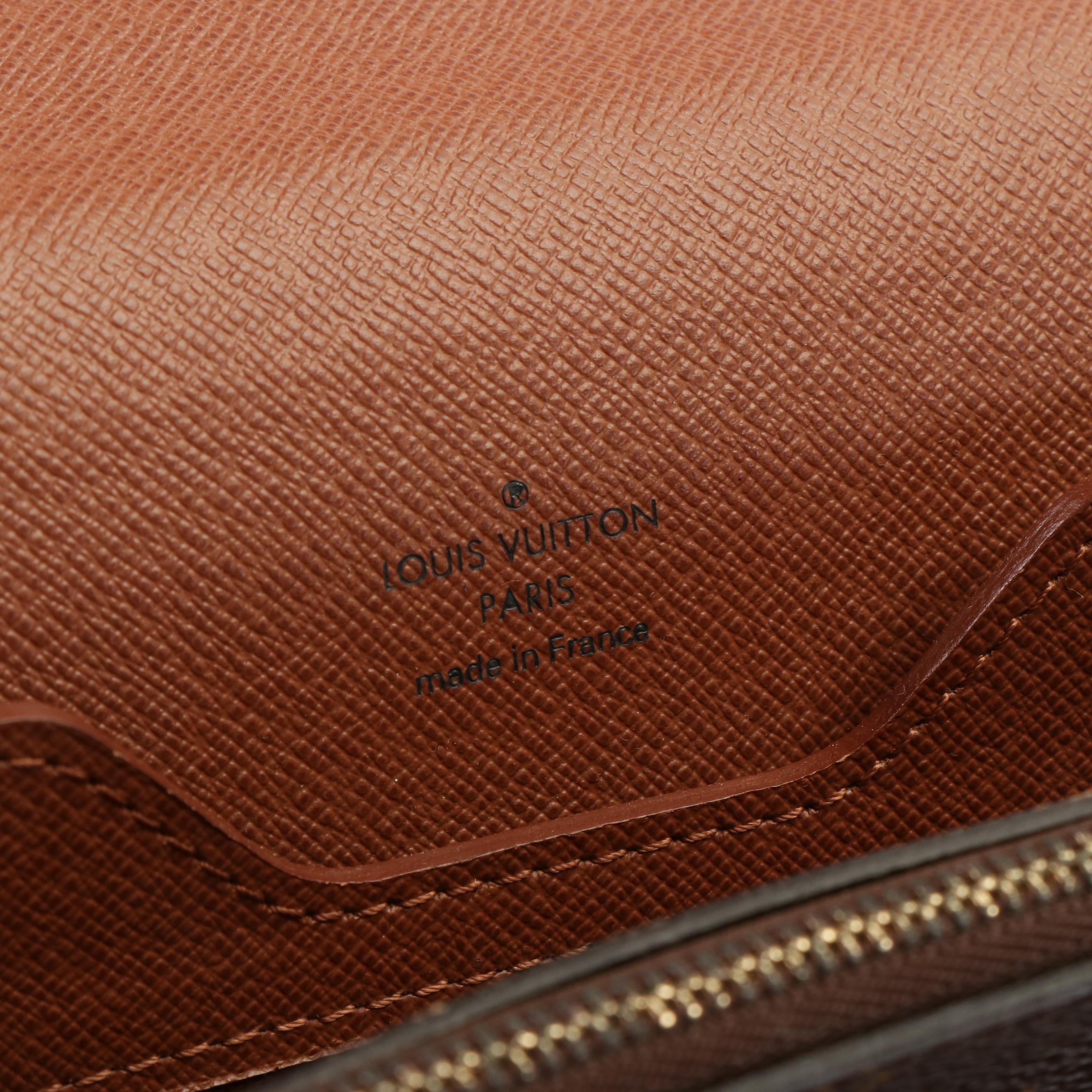Louis Vuitton Robusto Business Briefcase in Monogram Coated Canvas