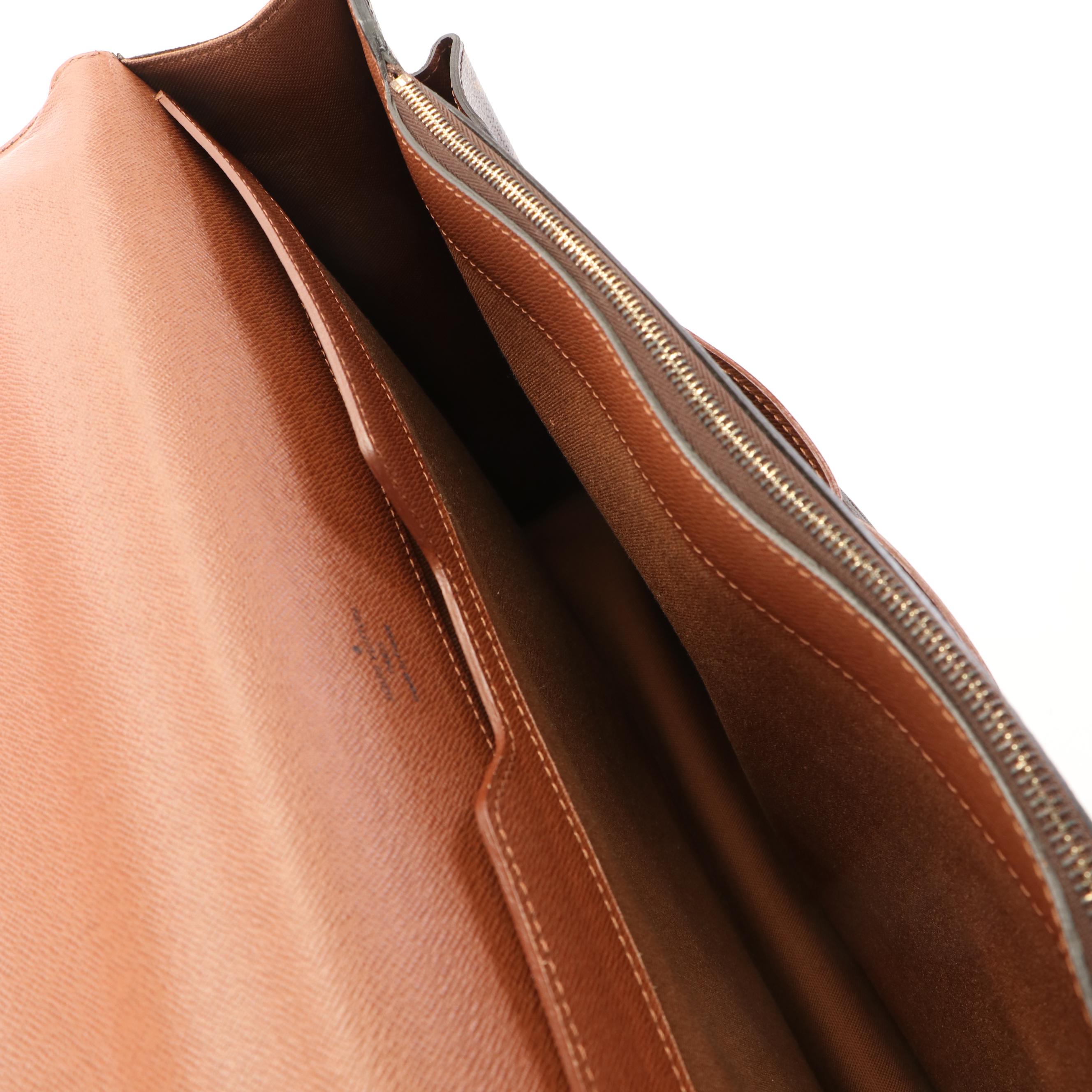 Louis Vuitton Robusto Business Briefcase in Monogram Coated Canvas