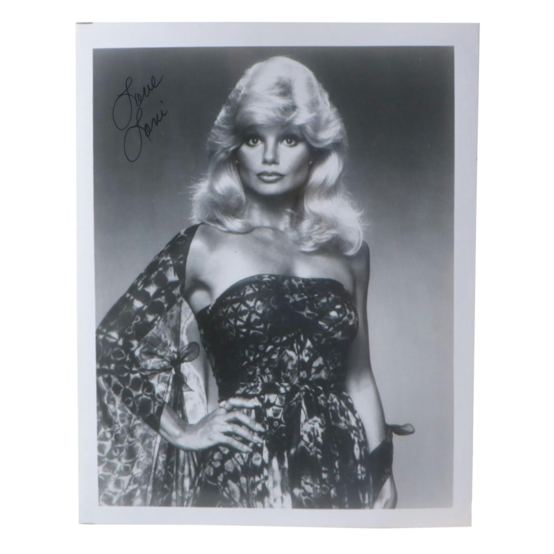 Loni Anderson Signed Publicity Print
