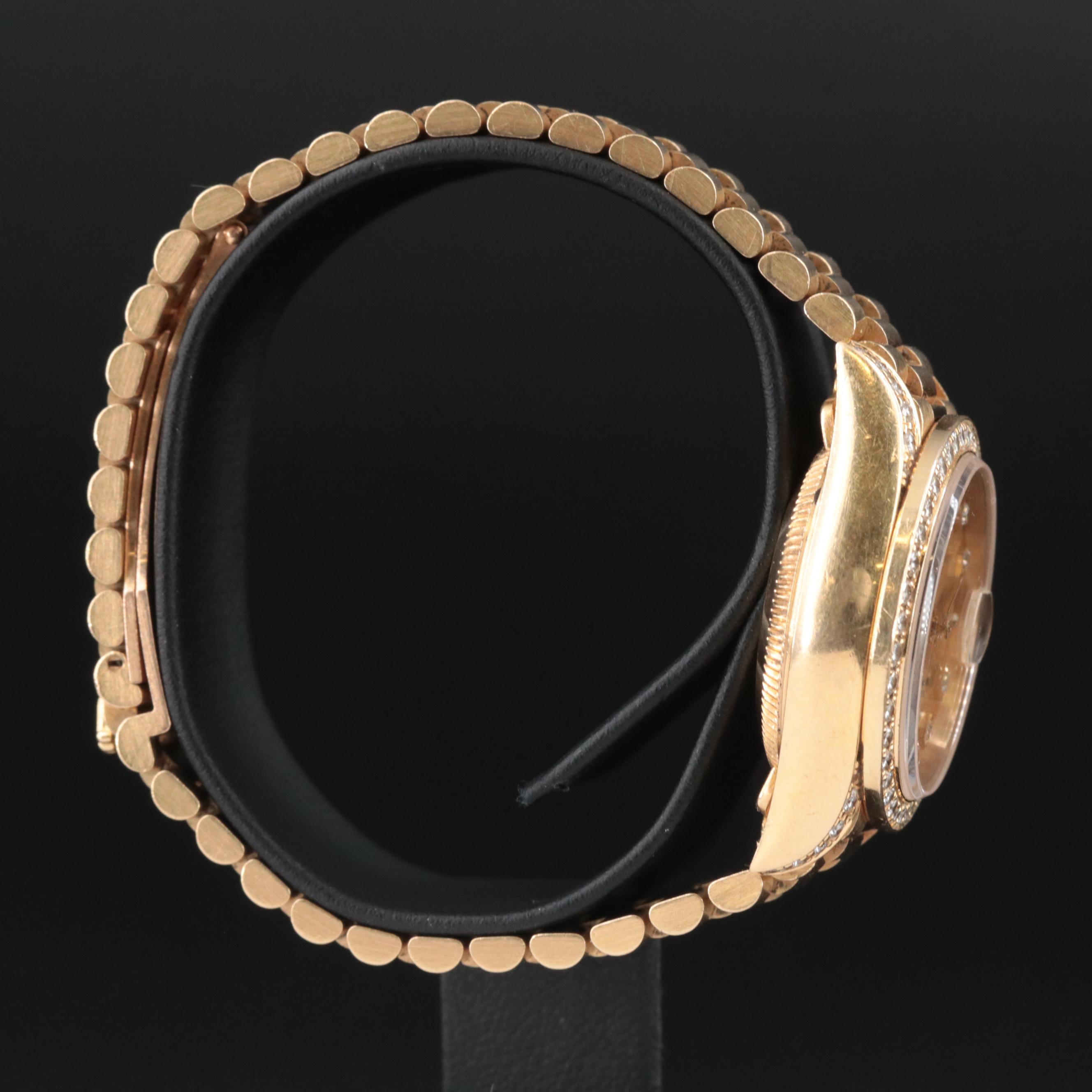 1993 Rolex Datejust Factory Diamond Bezel and Lugs Watch