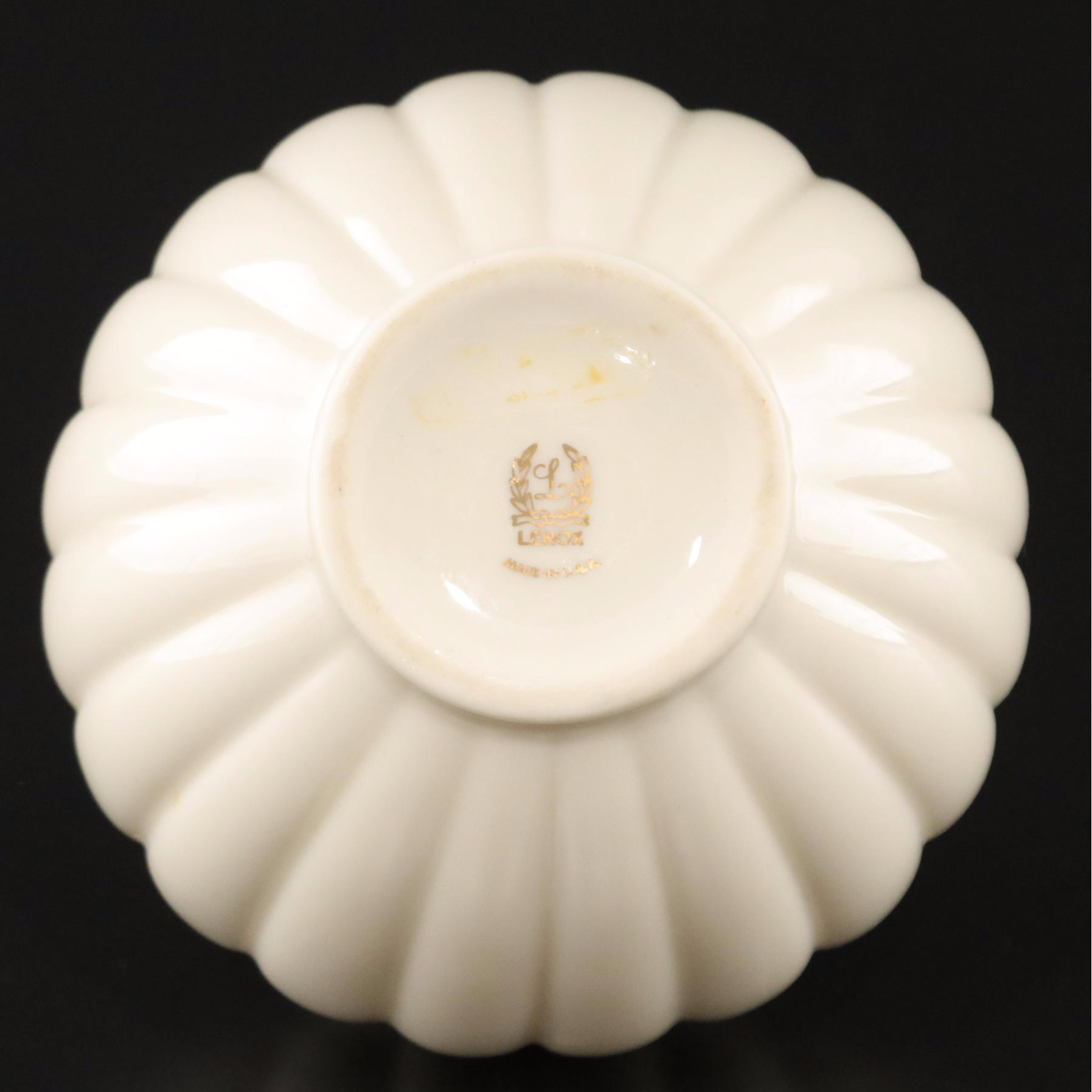 Belleek and Lenox Porcelain Vase, Creamer & Fluted Sugar, Compote, & Heart Dish